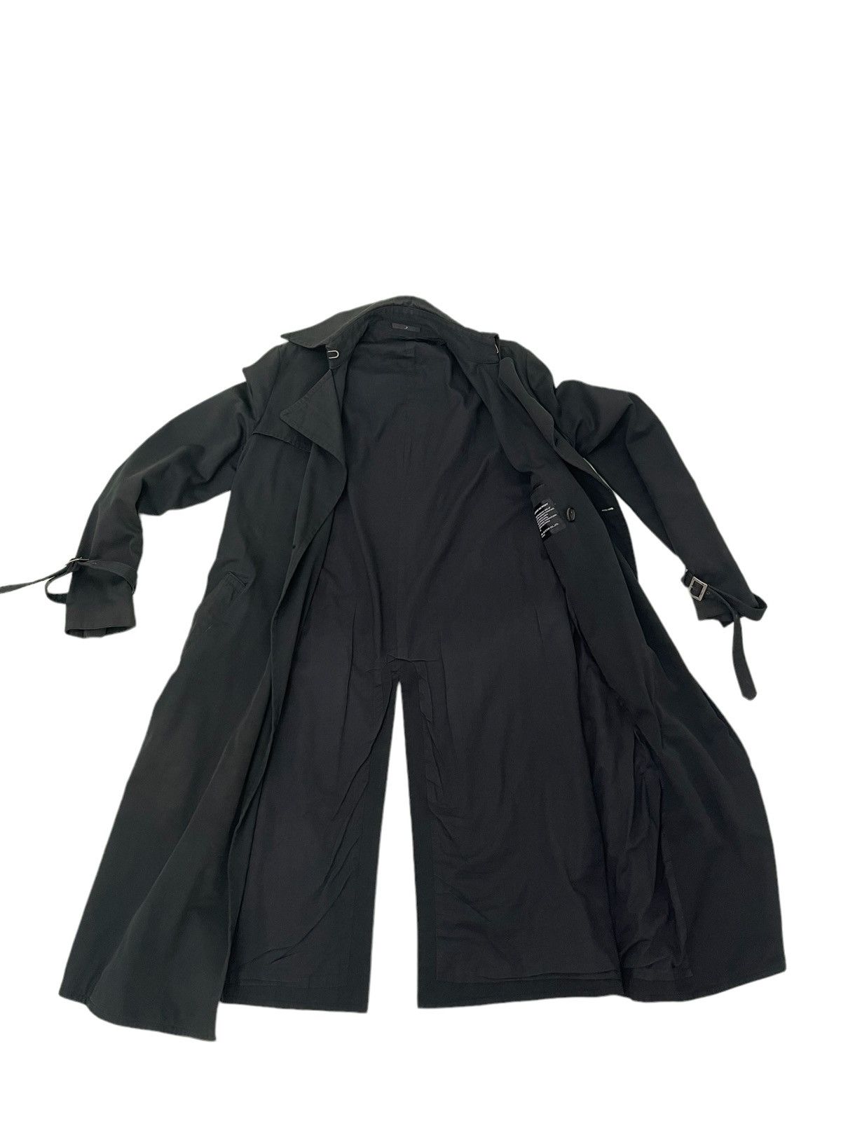 2004 SS Julius Trench Coat Slim Gothic Silk Blend 3🟩9