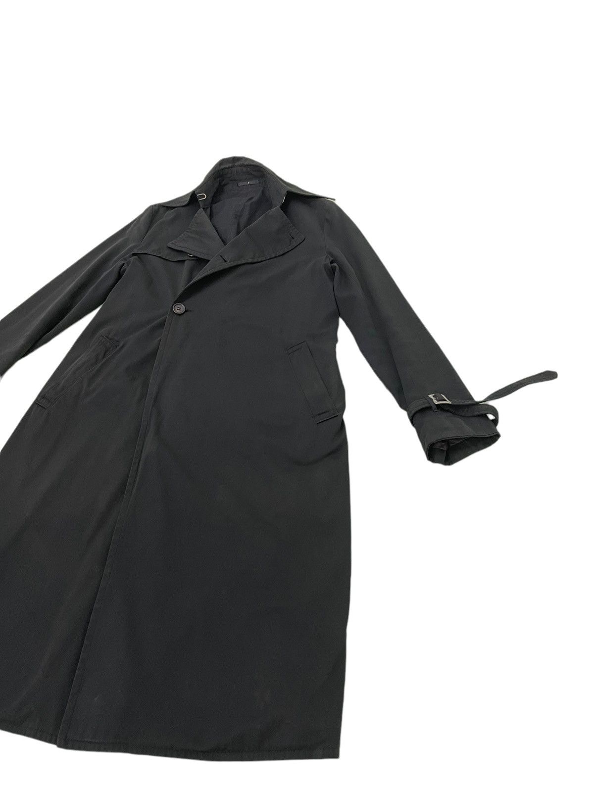 2004 SS Julius Trench Coat Slim Gothic Silk Blend 3🟩9