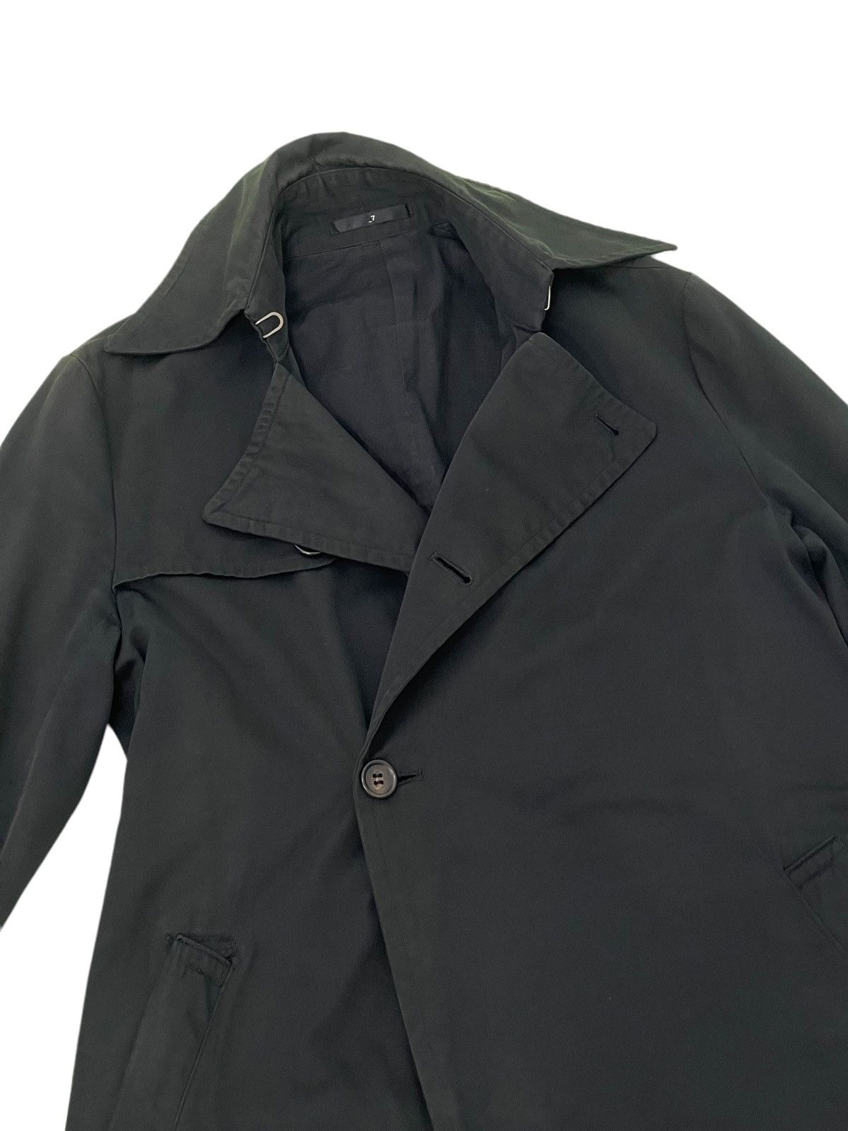 2004 SS Julius Trench Coat Slim Gothic Silk Blend 3🟩9