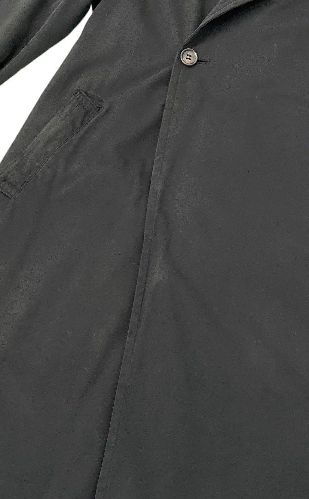 2004 SS Julius Trench Coat Slim Gothic Silk Blend 3🟩9