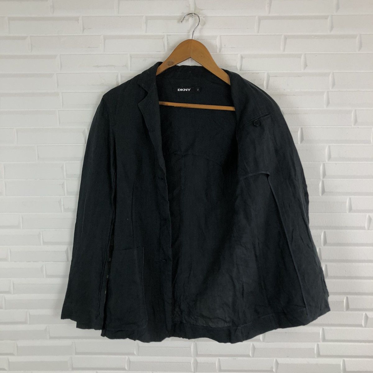 DKNY × Japanese Brand CROPPED JACKET DKNY ULTIMATE BLACK Size US M / EU 48-50 / 2 - 7 Thumbnail