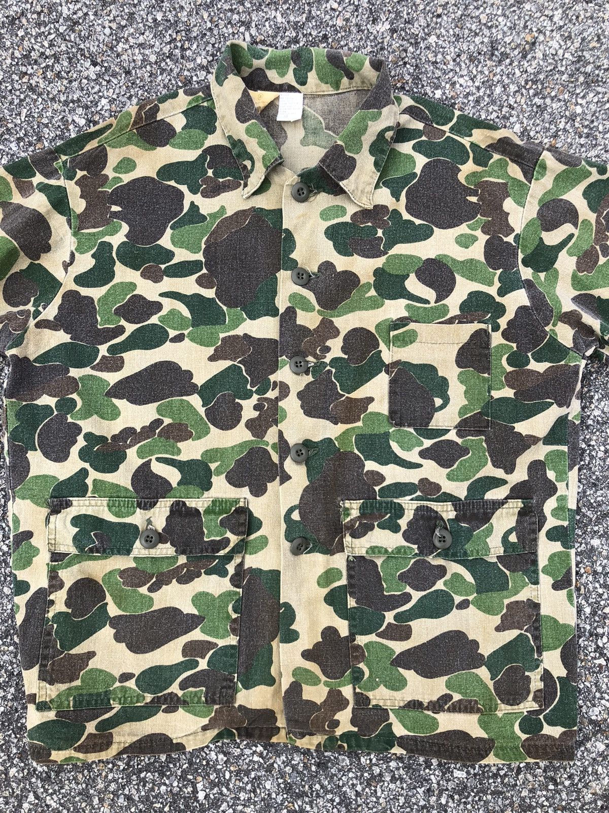 Vintage Vintage Ranger Camouflage Long Shirt Button up Size US M / EU 48-50 / 2 - 1 Thumbnail