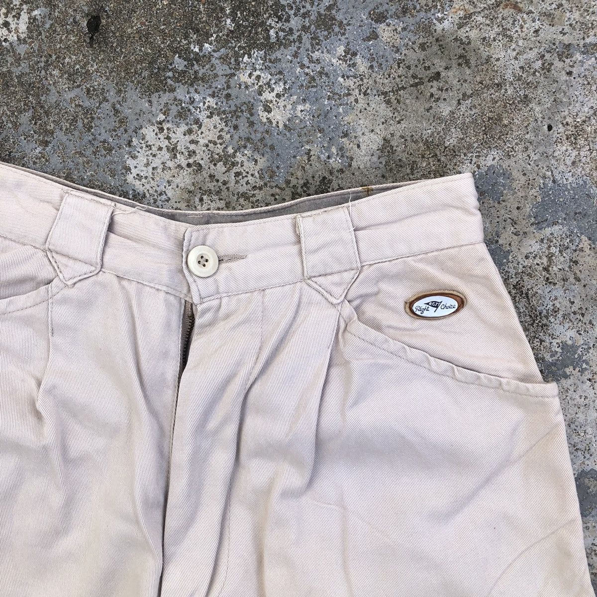 Chevignon CROPPED PANTS CHEVIGNON MADE IN FRANCE Size US 26 / EU 42 - 3 Thumbnail