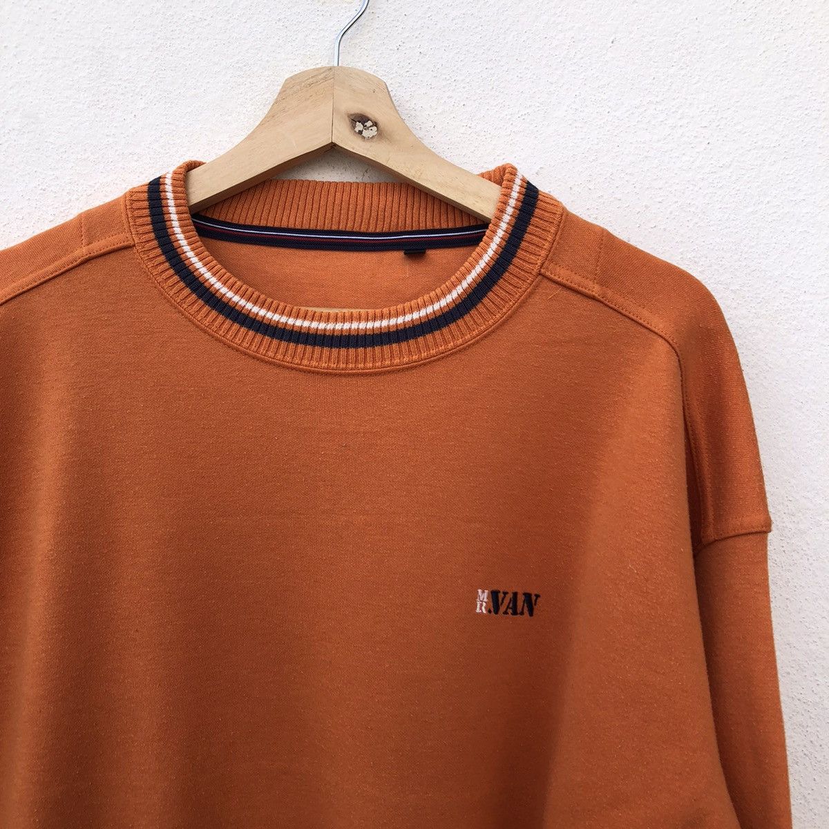 Japanese Brand VINTAGE CREWNECK 90’s MR.VAN RARE DESIGN Size US L / EU 52-54 / 3 - 3 Thumbnail