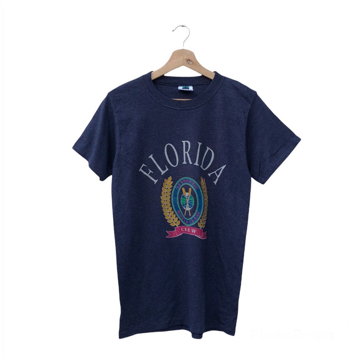 VINTAGE FLORIDA AUTHENTIC WORLD CLASS CREW BIG LOGO TEE
