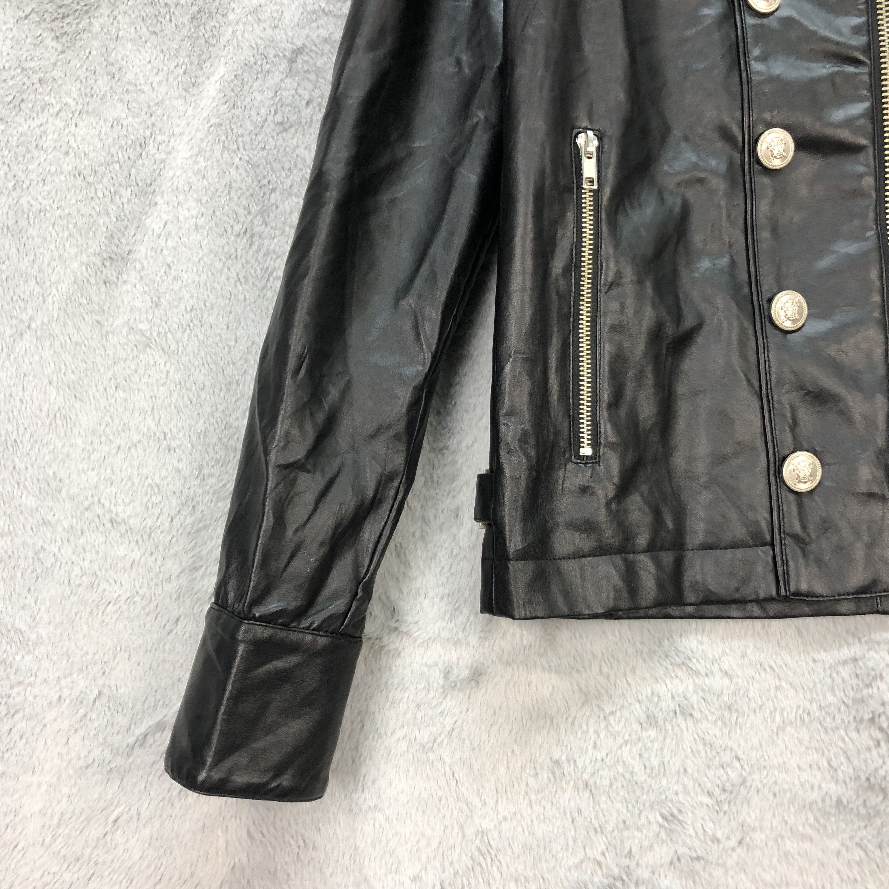 JACKROSE Detachable Sleeve Double Breast Zipper Vest Jacket 5674-201 Size M / US 6-8 / IT 42-44 - 5 Thumbnail
