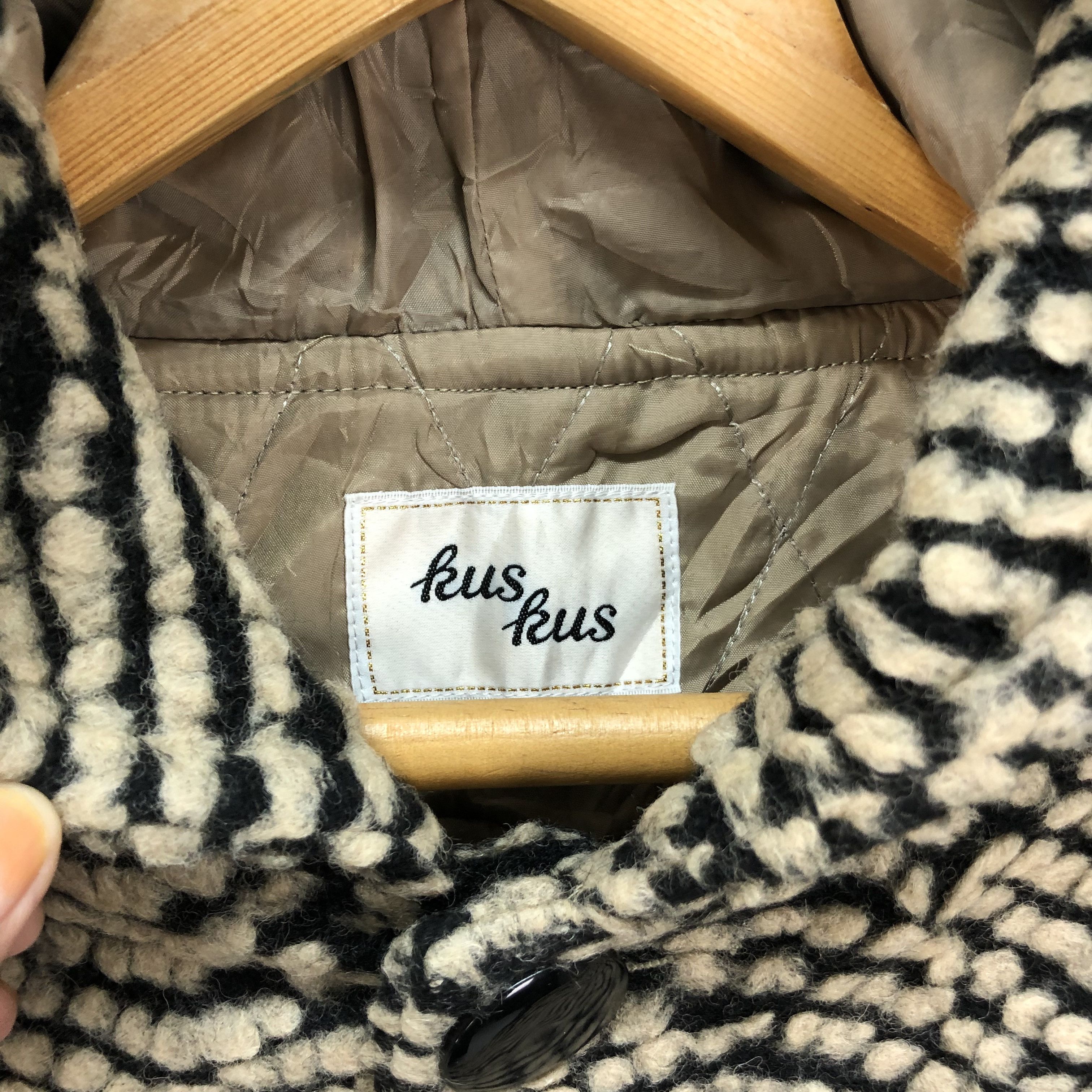 Japanese Brand RUS RUS NICE DESIGN HOODED JACKET #4585-160 Size M / US 6-8 / IT 42-44 - 6 Thumbnail