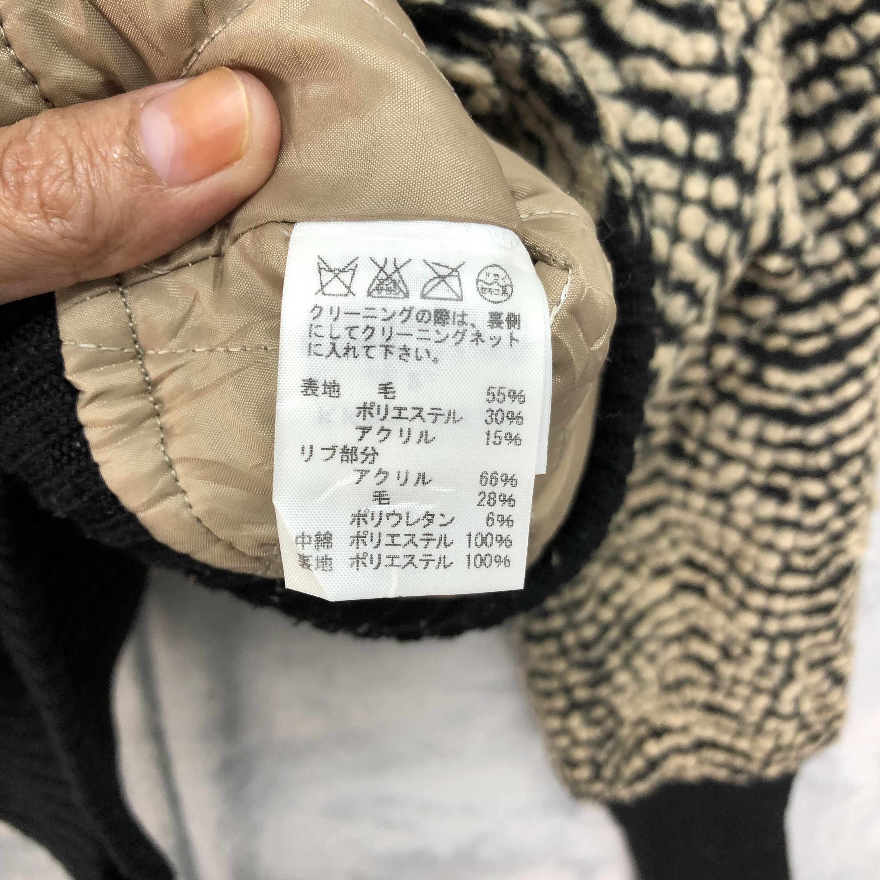 Japanese Brand RUS RUS NICE DESIGN HOODED JACKET #4585-160 Size M / US 6-8 / IT 42-44 - 7 Thumbnail