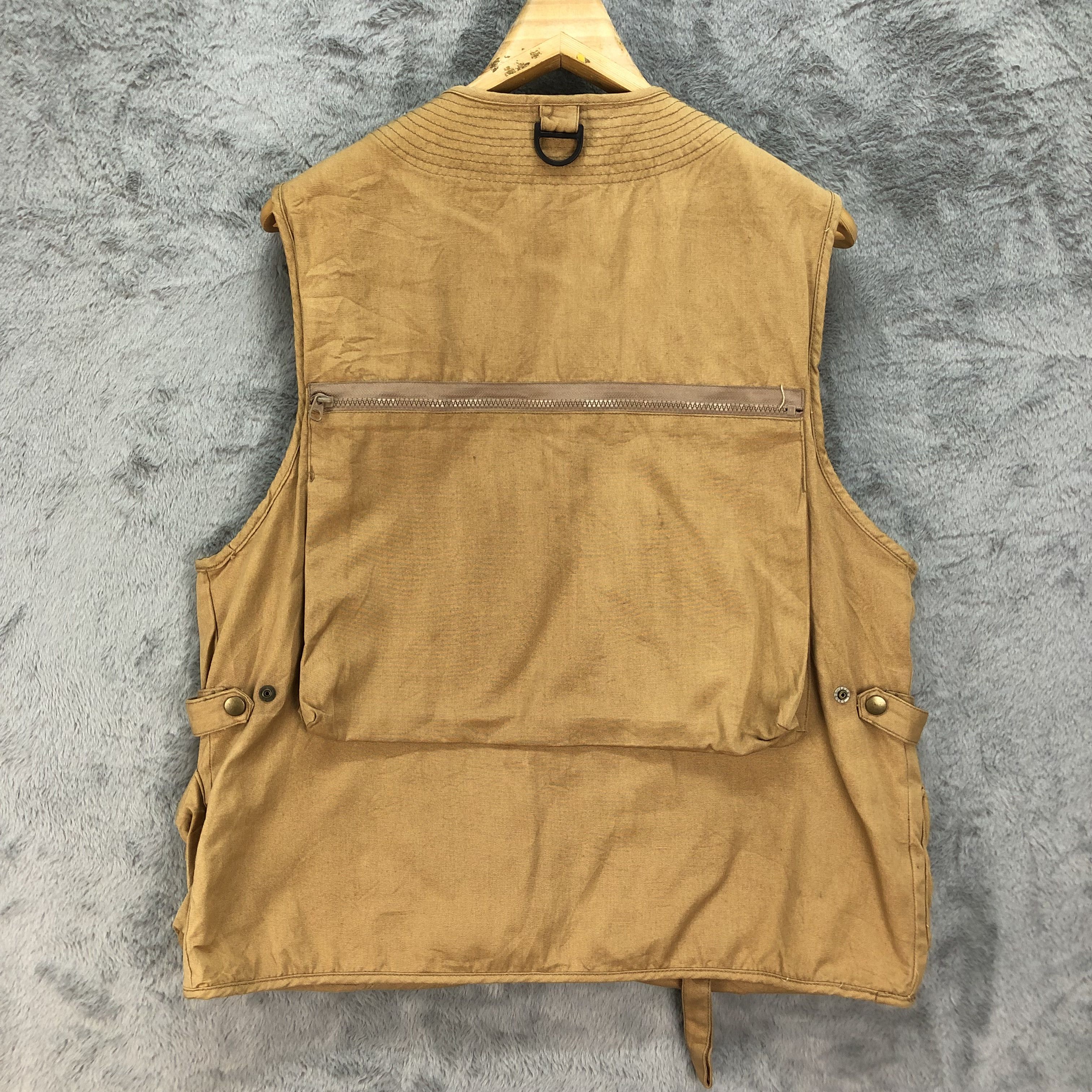 Japanese Brand FLYING TIGERS' Multipocket Brown Vest #4811-171 Size US M / EU 48-50 / 2 - 14 Thumbnail