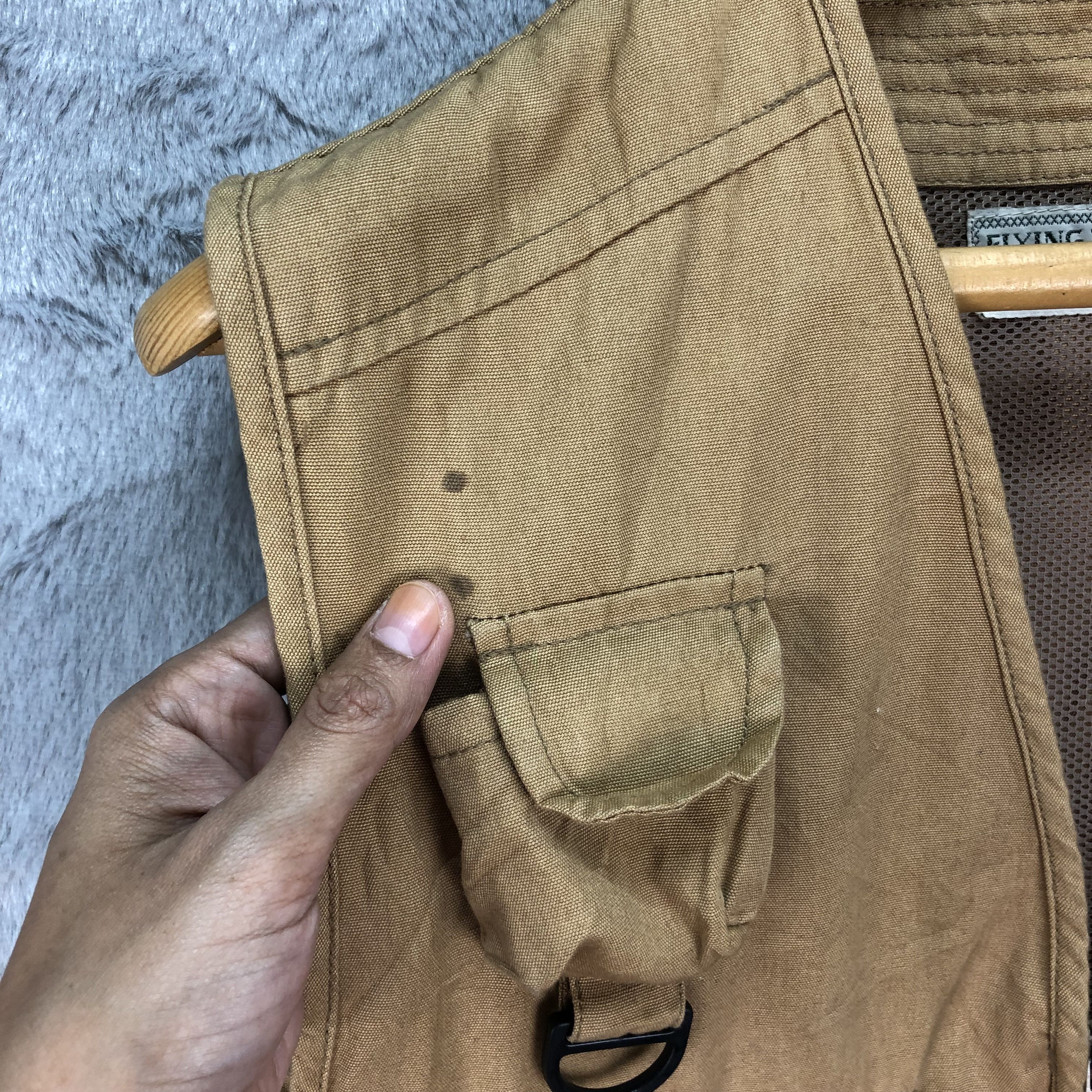 Japanese Brand FLYING TIGERS' Multipocket Brown Vest #4811-171 Size US M / EU 48-50 / 2 - 3 Thumbnail