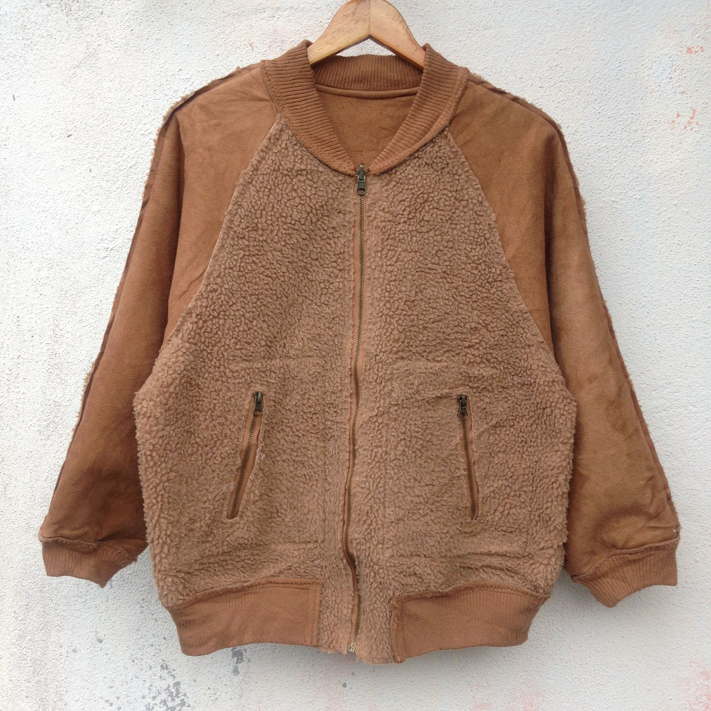 Japanese Brand Deep Pile Reversible Fleece Jaacket Size US M / EU 48-50 / 2 - 1 Thumbnail