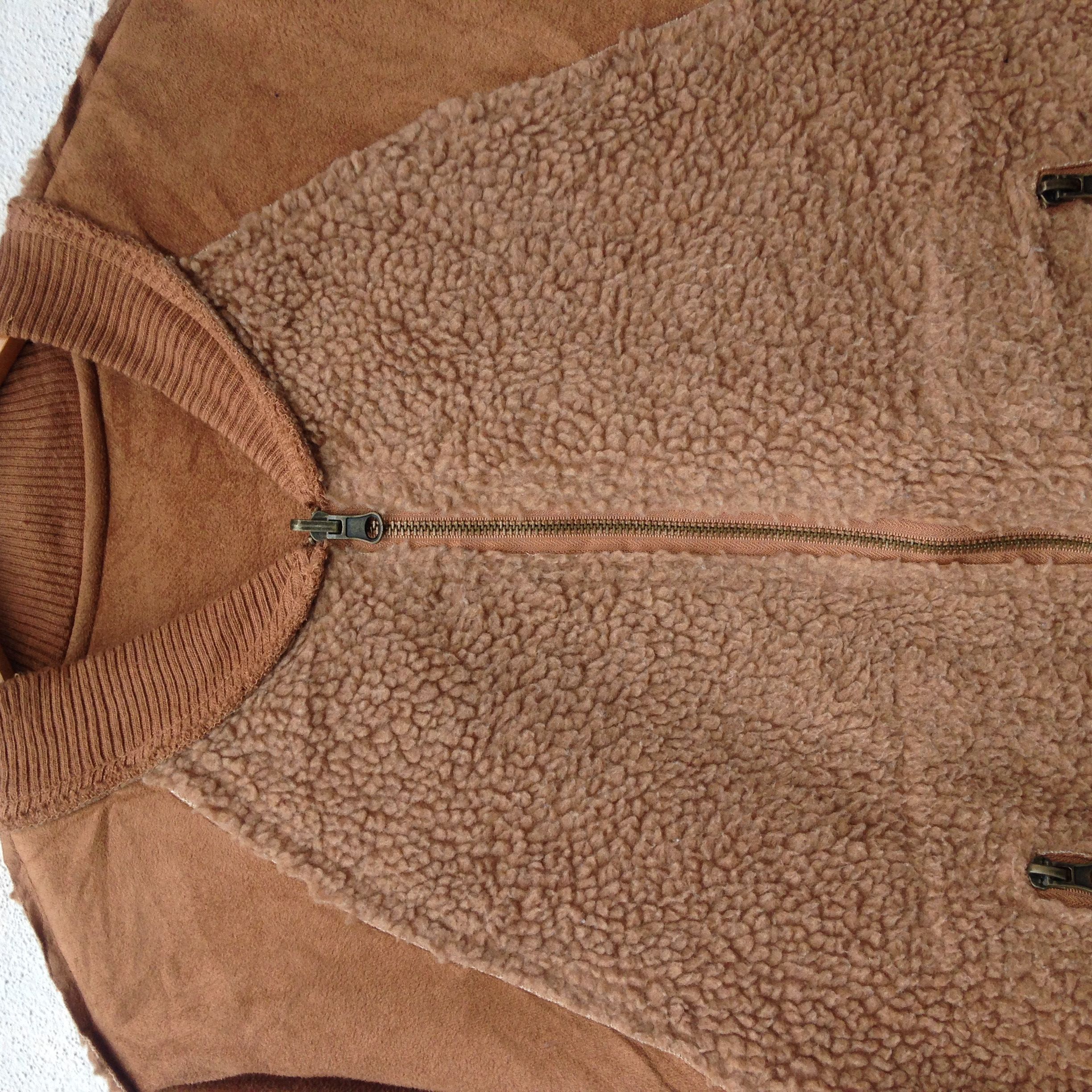 Japanese Brand Deep Pile Reversible Fleece Jaacket Size US M / EU 48-50 / 2 - 2 Thumbnail