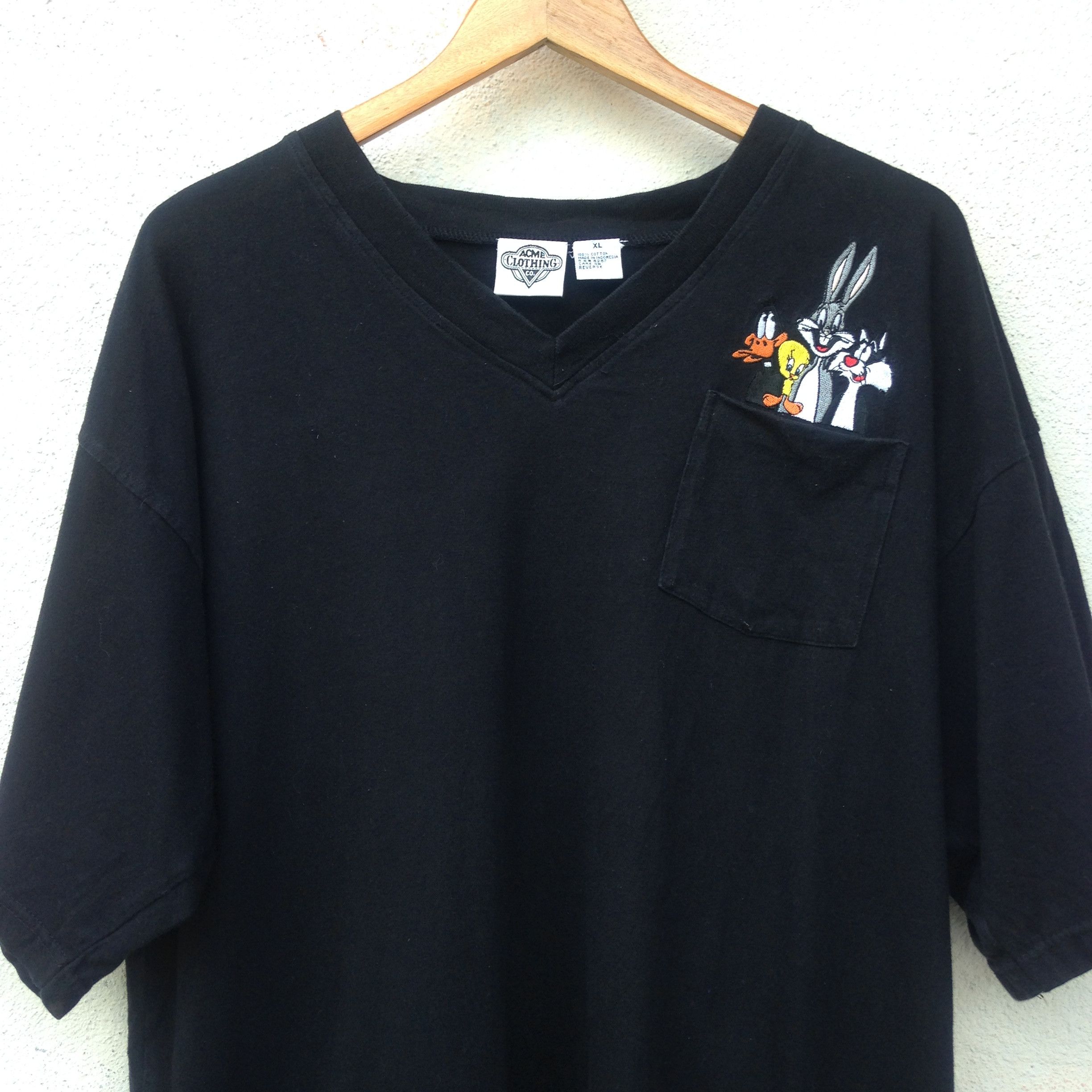 Acme Clothing × Cartoon Network × Warner Bros Acme Looney Tunes Bunny Embroidered Tee Size US XL / EU 56 / 4 - 4 Thumbnail