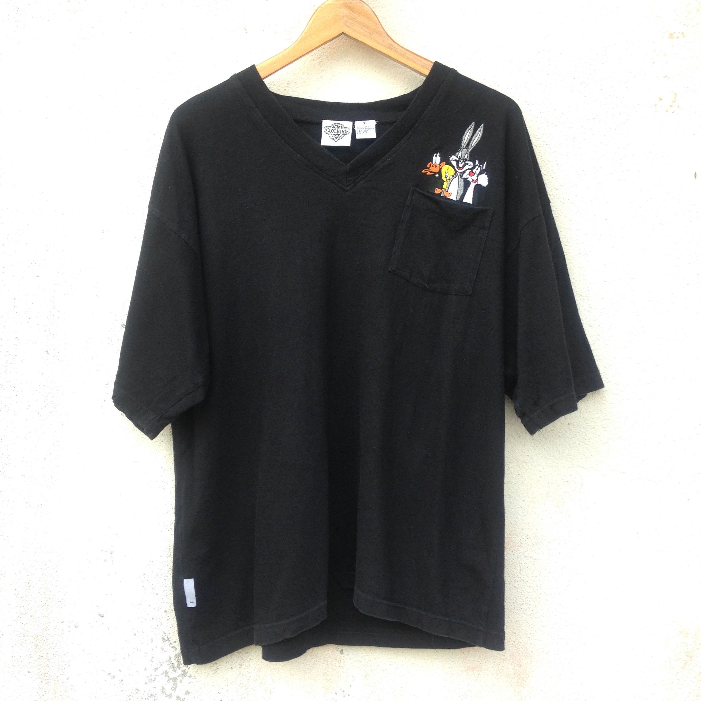 Acme Clothing × Cartoon Network × Warner Bros Acme Looney Tunes Bunny Embroidered Tee Size US XL / EU 56 / 4 - 1 Thumbnail