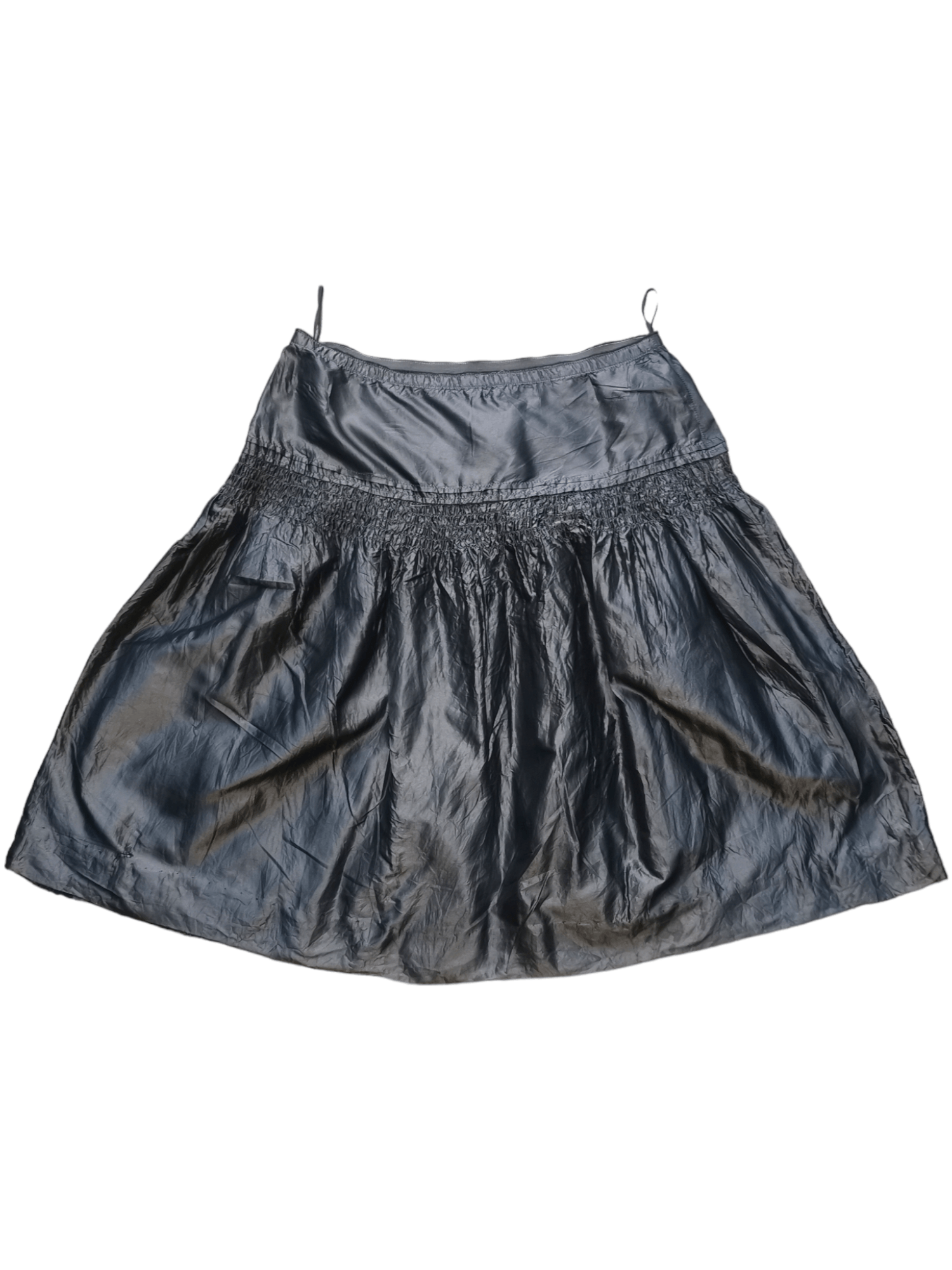 Miu Miu × Vintage Vintage Miu Miu Silk Mini Skirt | Grailed