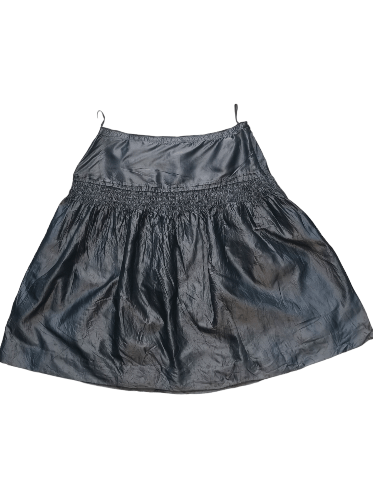 Miu Miu × Vintage Vintage Miu Miu Silk Mini Skirt | Grailed