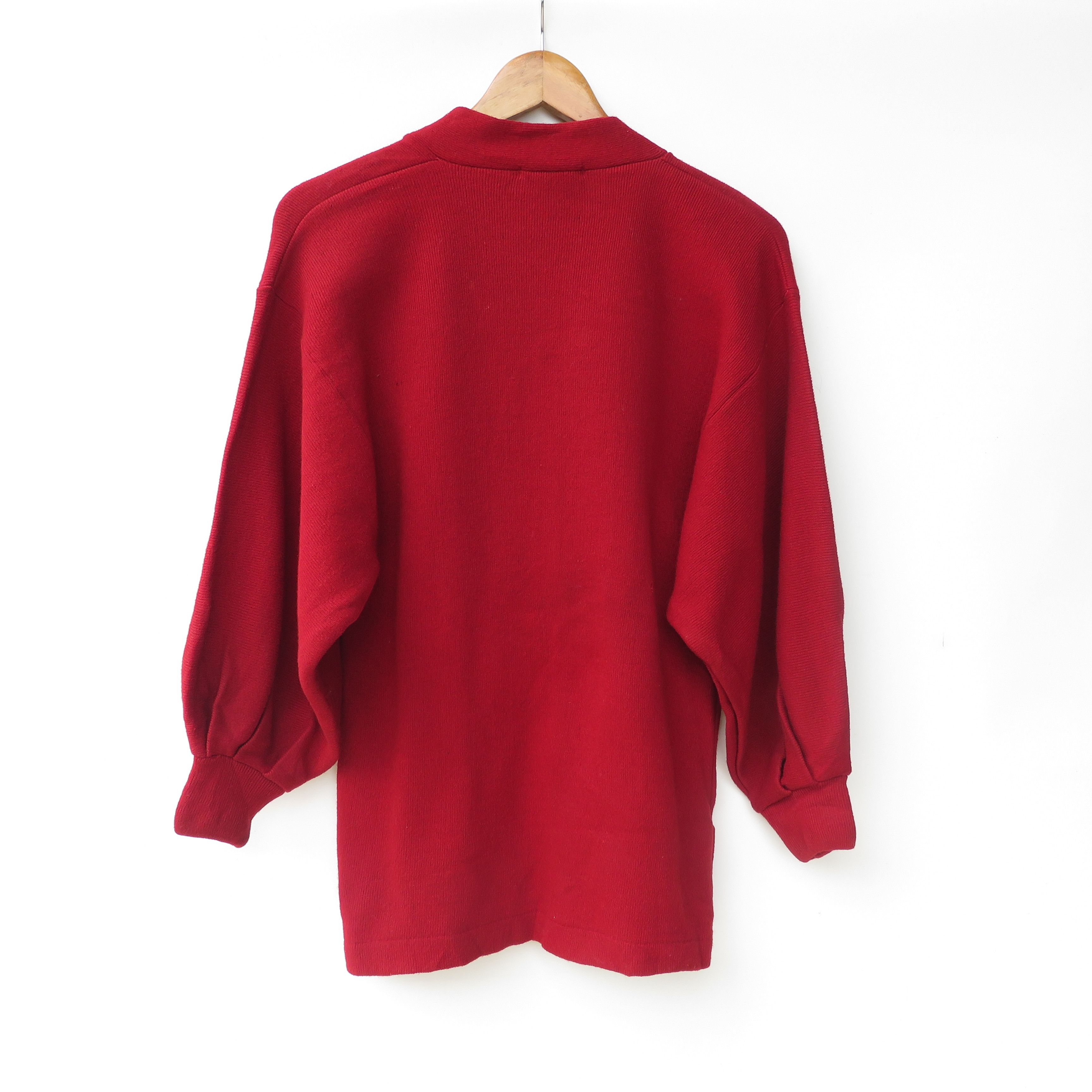 Vintage Vintage 80s Cardigan Wool Kurt Cobain Style Size US M / EU 48-50 / 2 - 4 Thumbnail
