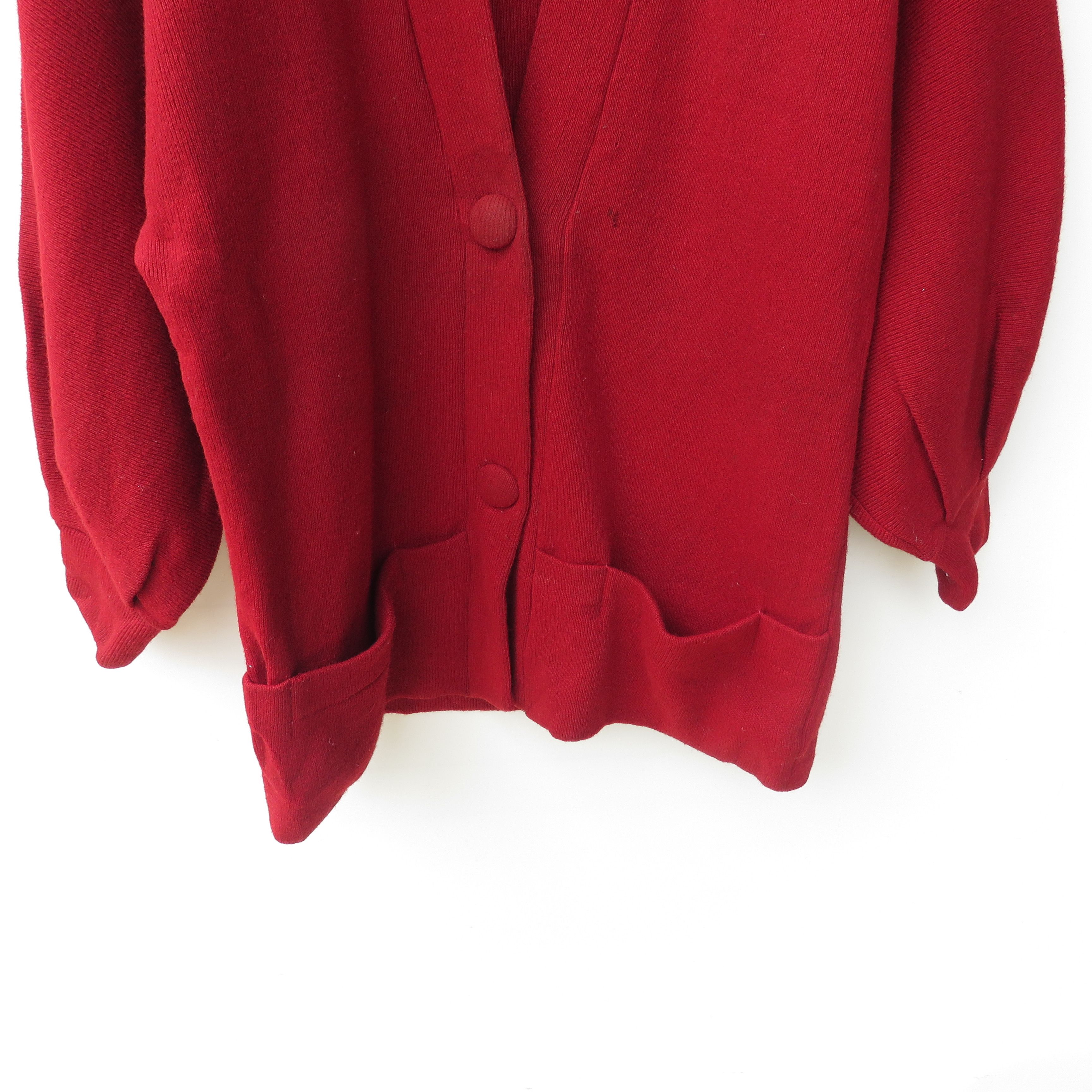 Vintage Vintage 80s Cardigan Wool Kurt Cobain Style Size US M / EU 48-50 / 2 - 3 Thumbnail