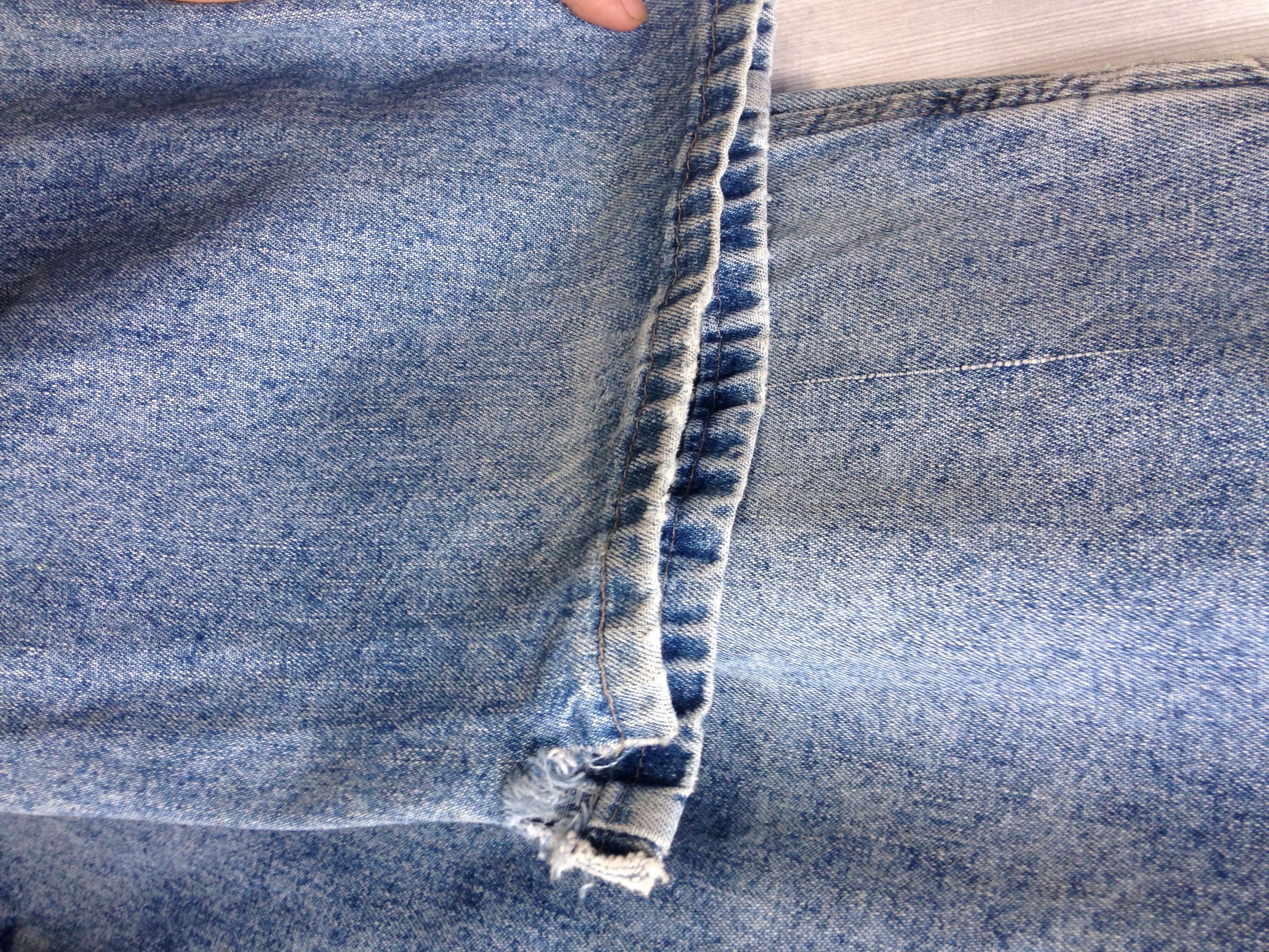 Vintage × Wrangler Vintage Wrangler Carpenter Cargo Acid Washed Denim Jeans Size US 34 / EU 50 - 4 Thumbnail