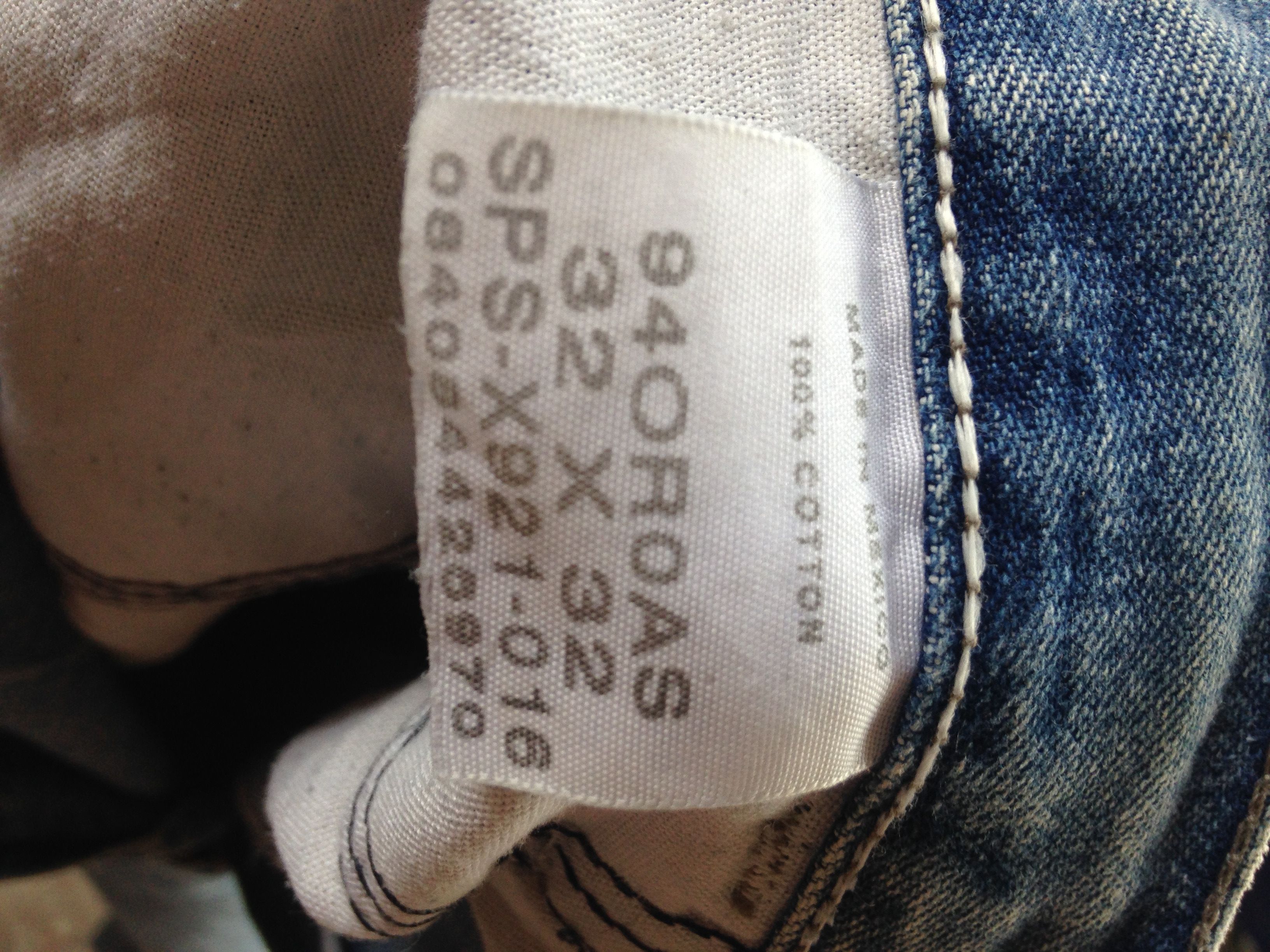 Vintage × Wrangler Vintage Wrangler Carpenter Cargo Acid Washed Denim Jeans Size US 34 / EU 50 - 10 Thumbnail