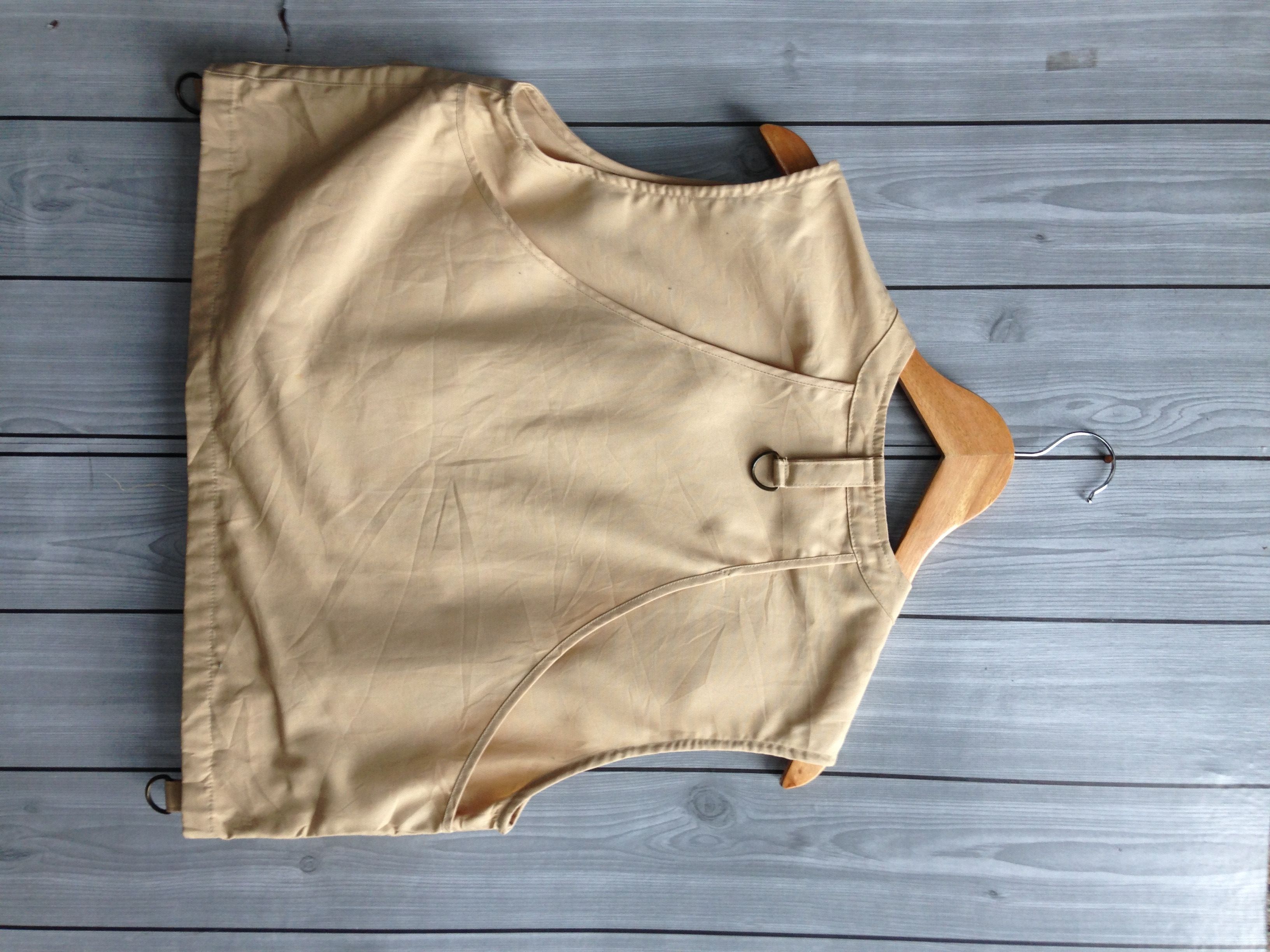 Japanese Brand Tactical Multi Pocket Beige Bomber Vest Size US M / EU 48-50 / 2 - 5 Thumbnail