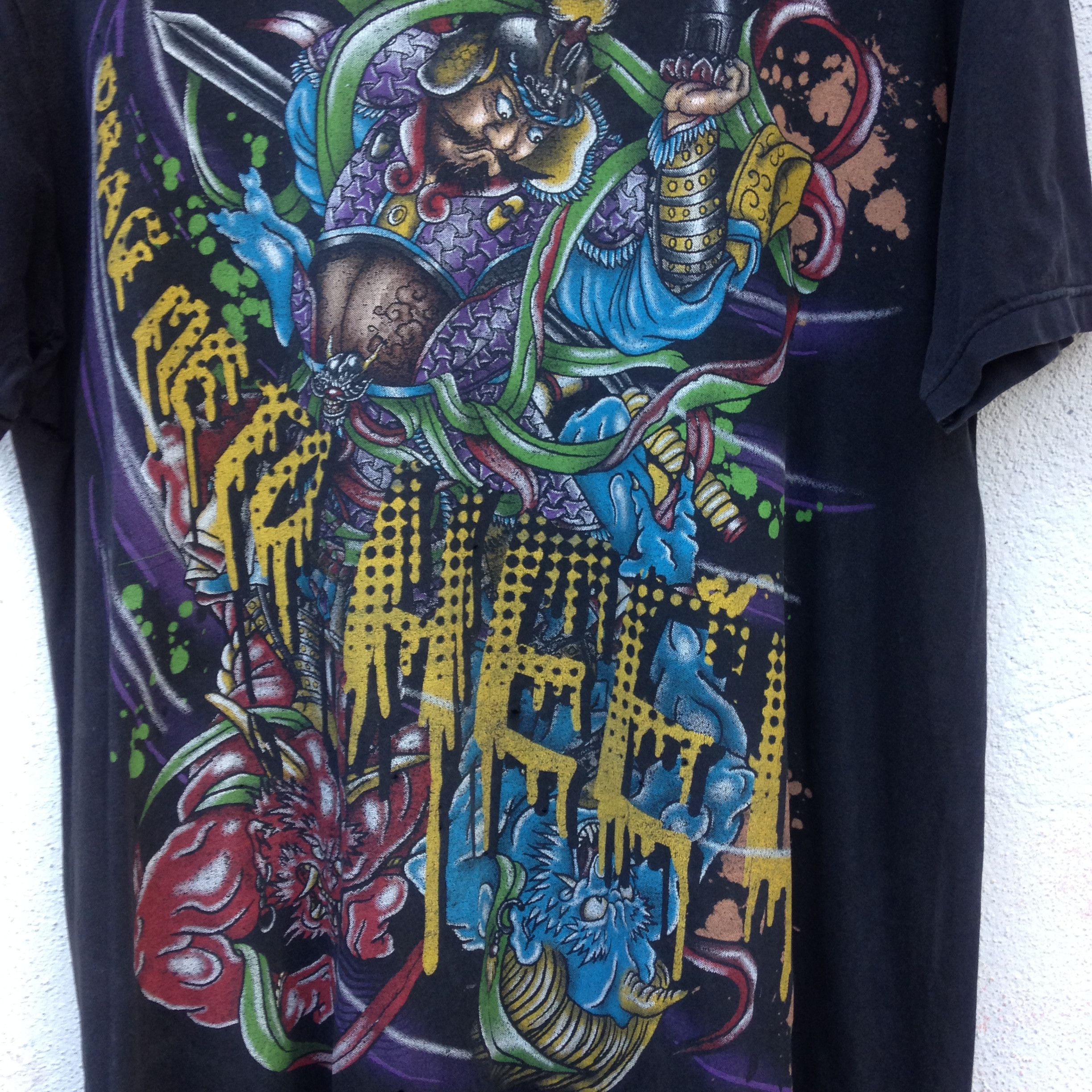Band Tees 'Drag Me To Hell' Overprint Tee Size US L / EU 52-54 / 3 - 2 Thumbnail