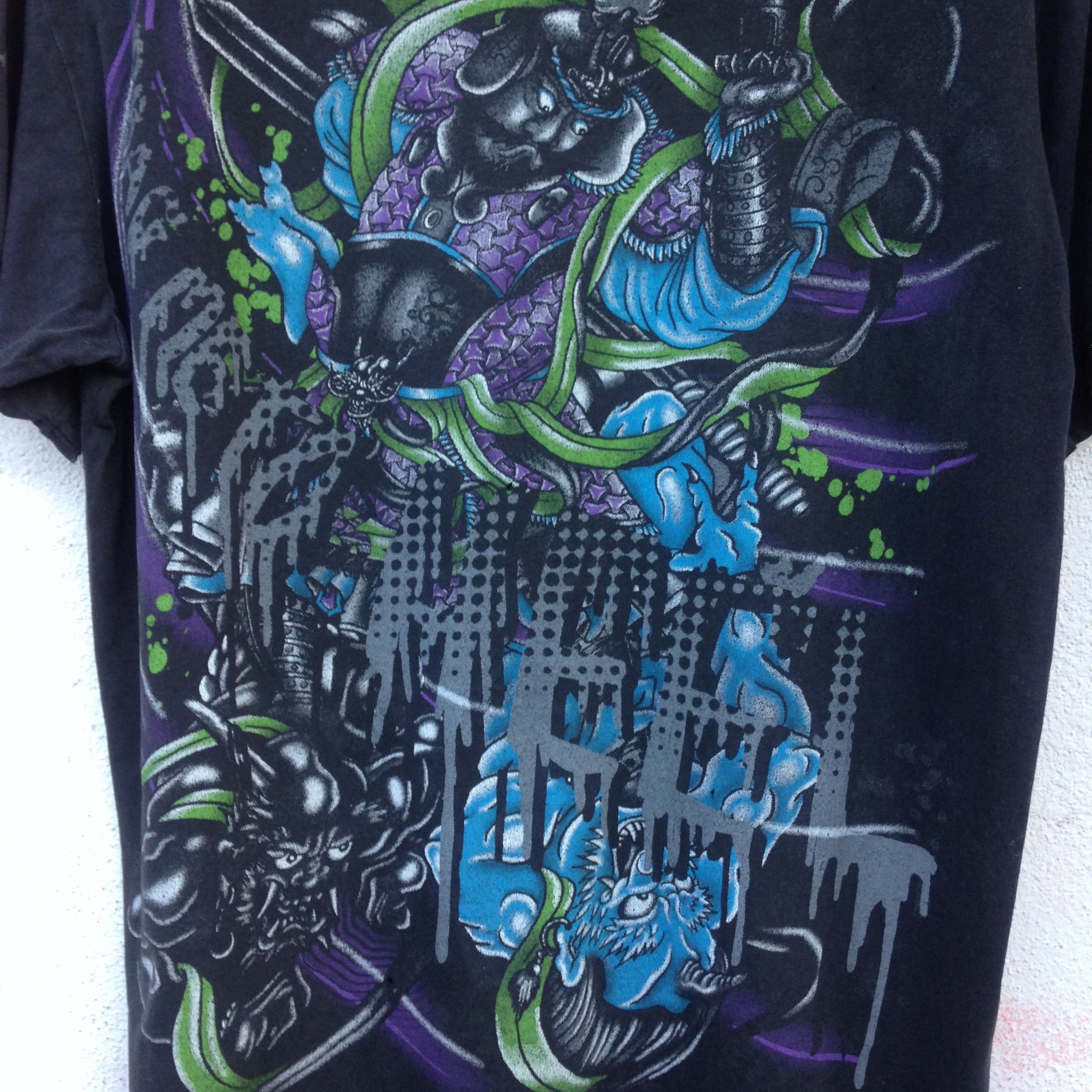 Band Tees 'Drag Me To Hell' Overprint Tee Size US L / EU 52-54 / 3 - 7 Thumbnail