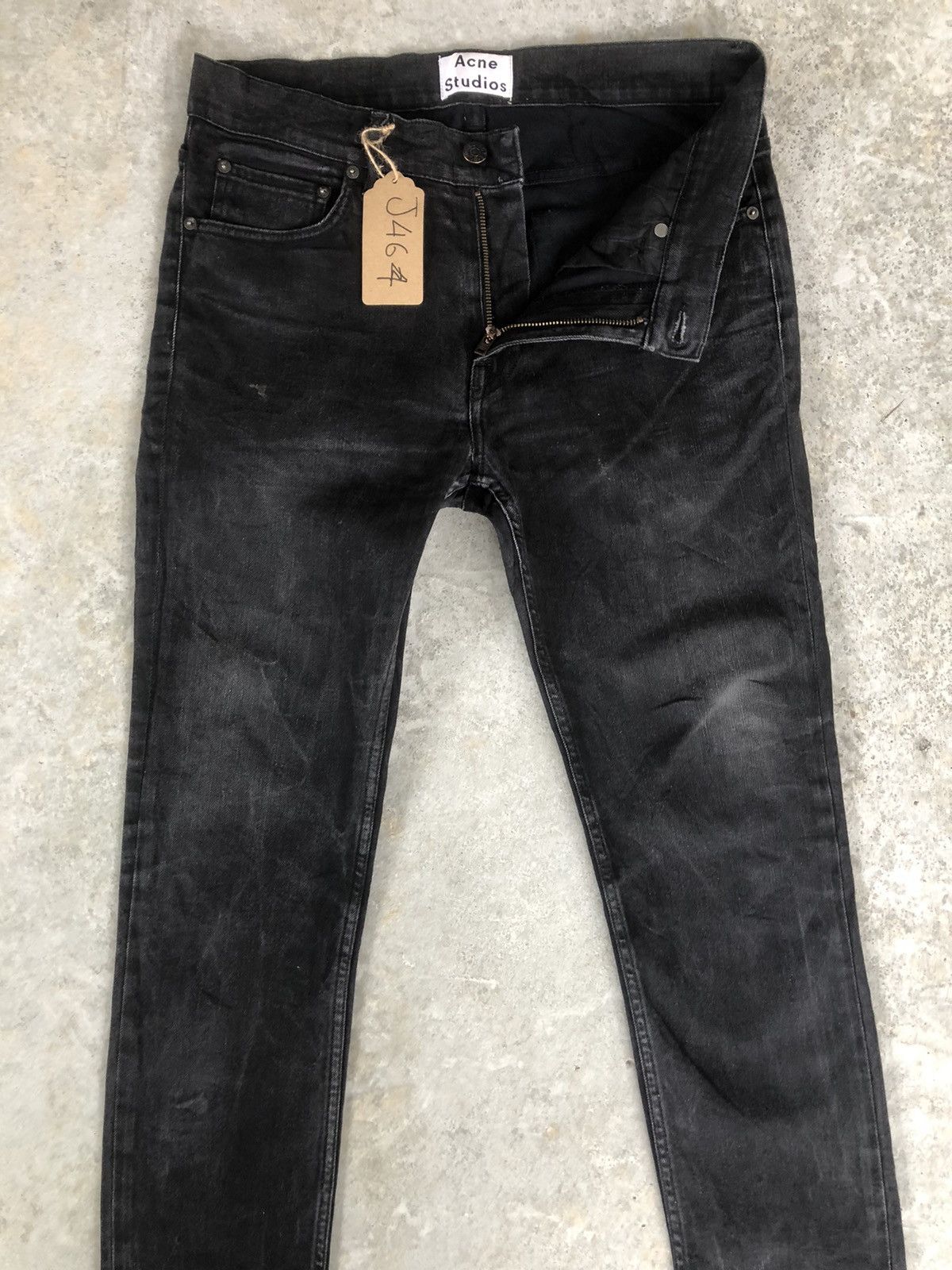 Acne Studios Acne Studios Distressed Jeans Skinny Jeans Size US 32 / EU 48 - 3 Thumbnail