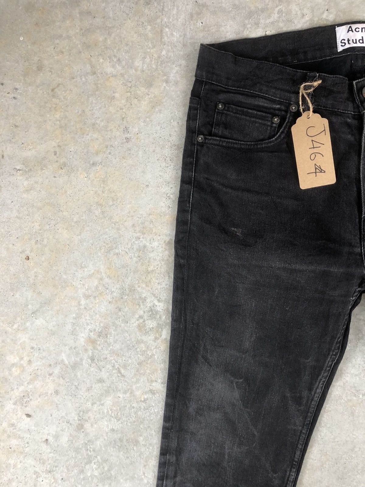 Acne Studios Acne Studios Distressed Jeans Skinny Jeans Size US 32 / EU 48 - 4 Thumbnail