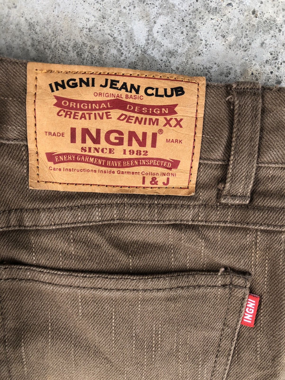If Six Was Nine Japanese Igni Flared Jeans Cargo Pants Size US 28 / EU 44 - 13 Thumbnail