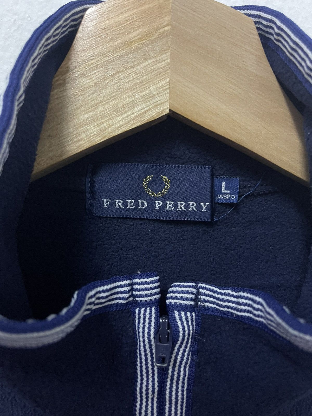 Fred Perry × Vintage Vintage Fred Perry Mini Logo Zipper Vest Size US M / EU 48-50 / 2 - 6 Thumbnail
