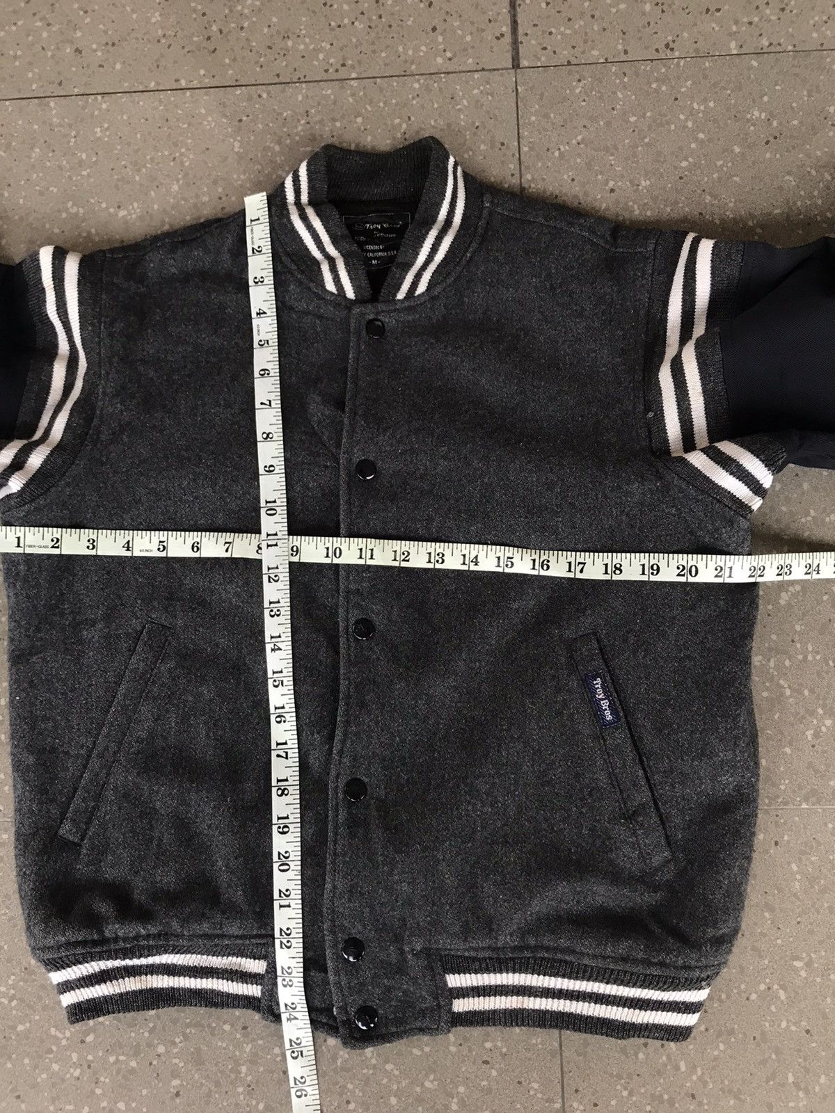Japanese Brand Troy Bros Varsity Jacket By Japanese Designer Size US M / EU 48-50 / 2 - 6 Thumbnail