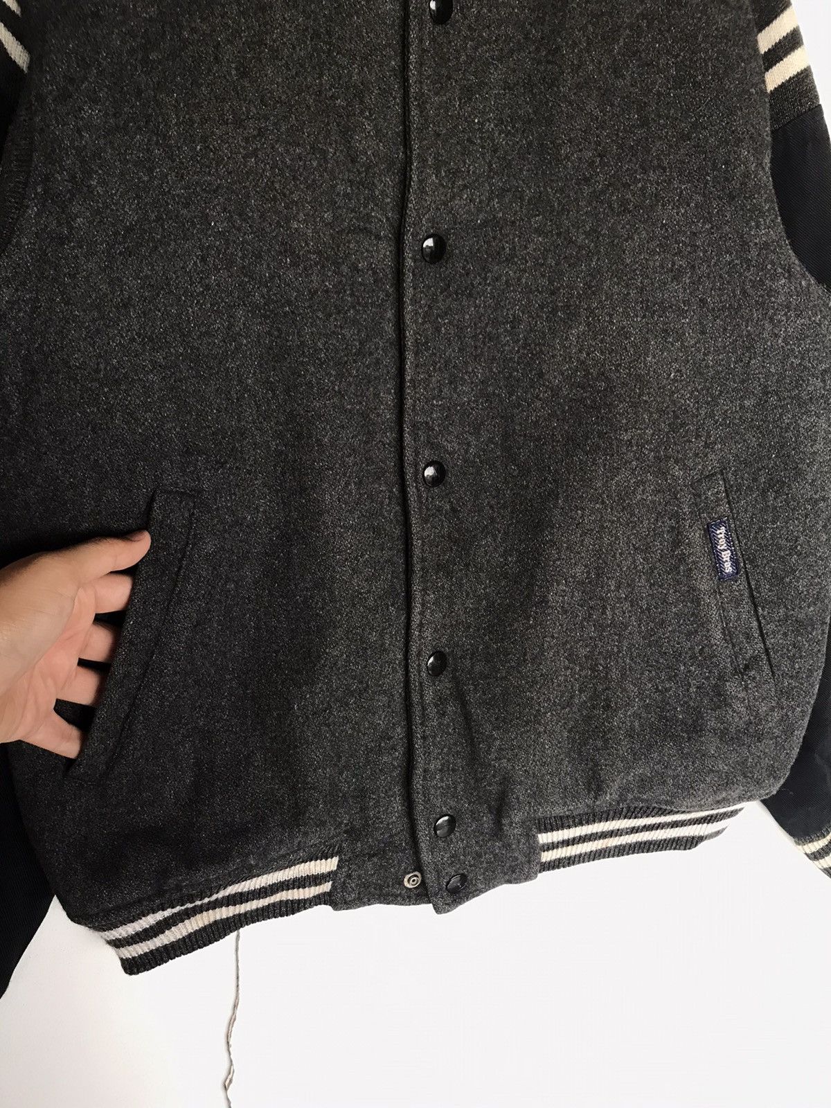 Japanese Brand Troy Bros Varsity Jacket By Japanese Designer Size US M / EU 48-50 / 2 - 4 Thumbnail