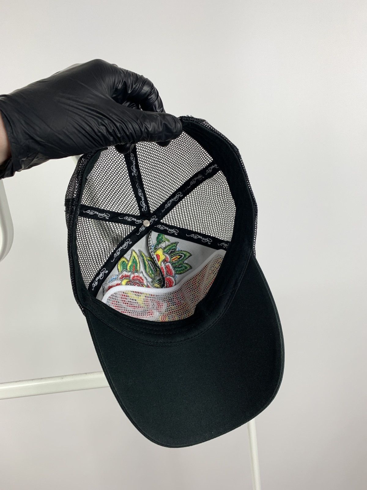 Christian Audigier Vintage Ed Hardy Christian Audigier Tiger Black Trucker Cap Size ONE SIZE - 13 Thumbnail