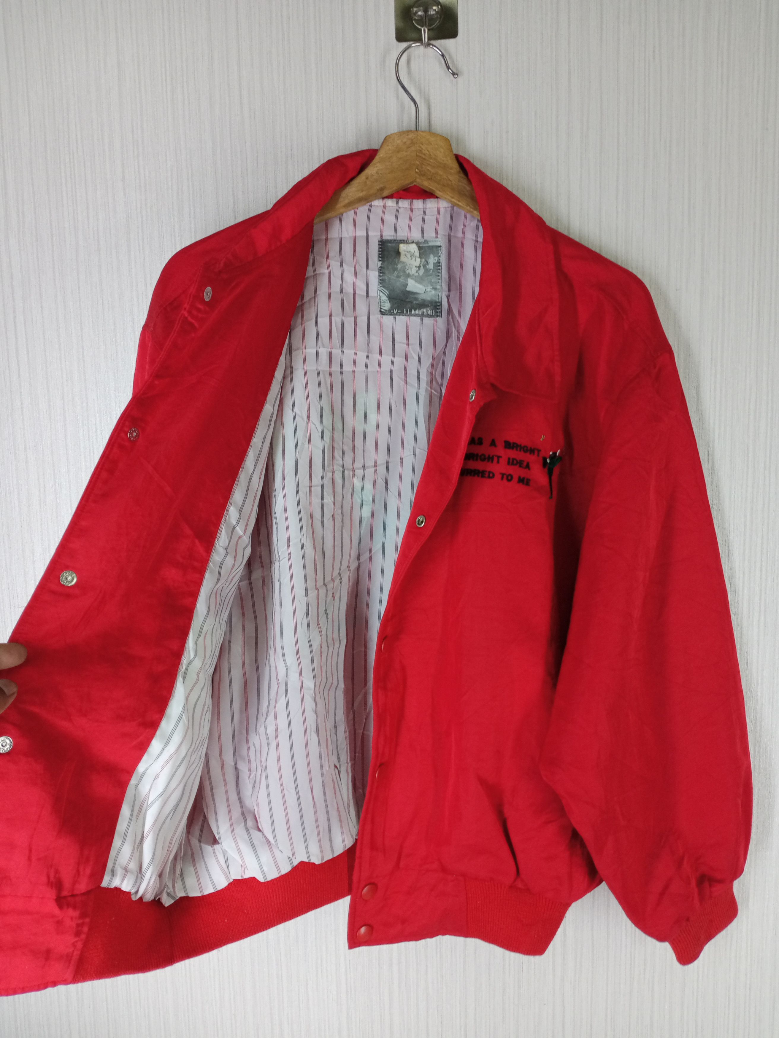 Band Tees × Rap Tees × Vintage Rare Vintage Noise Band Bomber Jacket Size US L / EU 52-54 / 3 - 8 Thumbnail