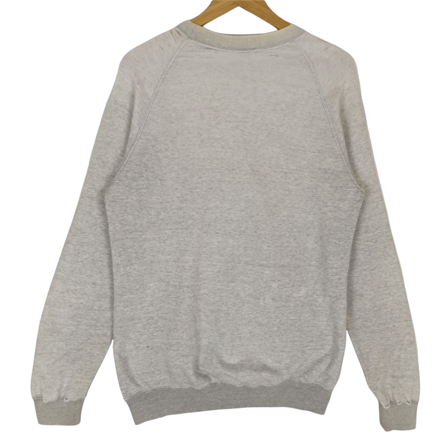 Adidas Vintage 80's ADIDAS Club Trefoil Big Logo Jumper Sweatshirt Size US M / EU 48-50 / 2 - 5 Thumbnail