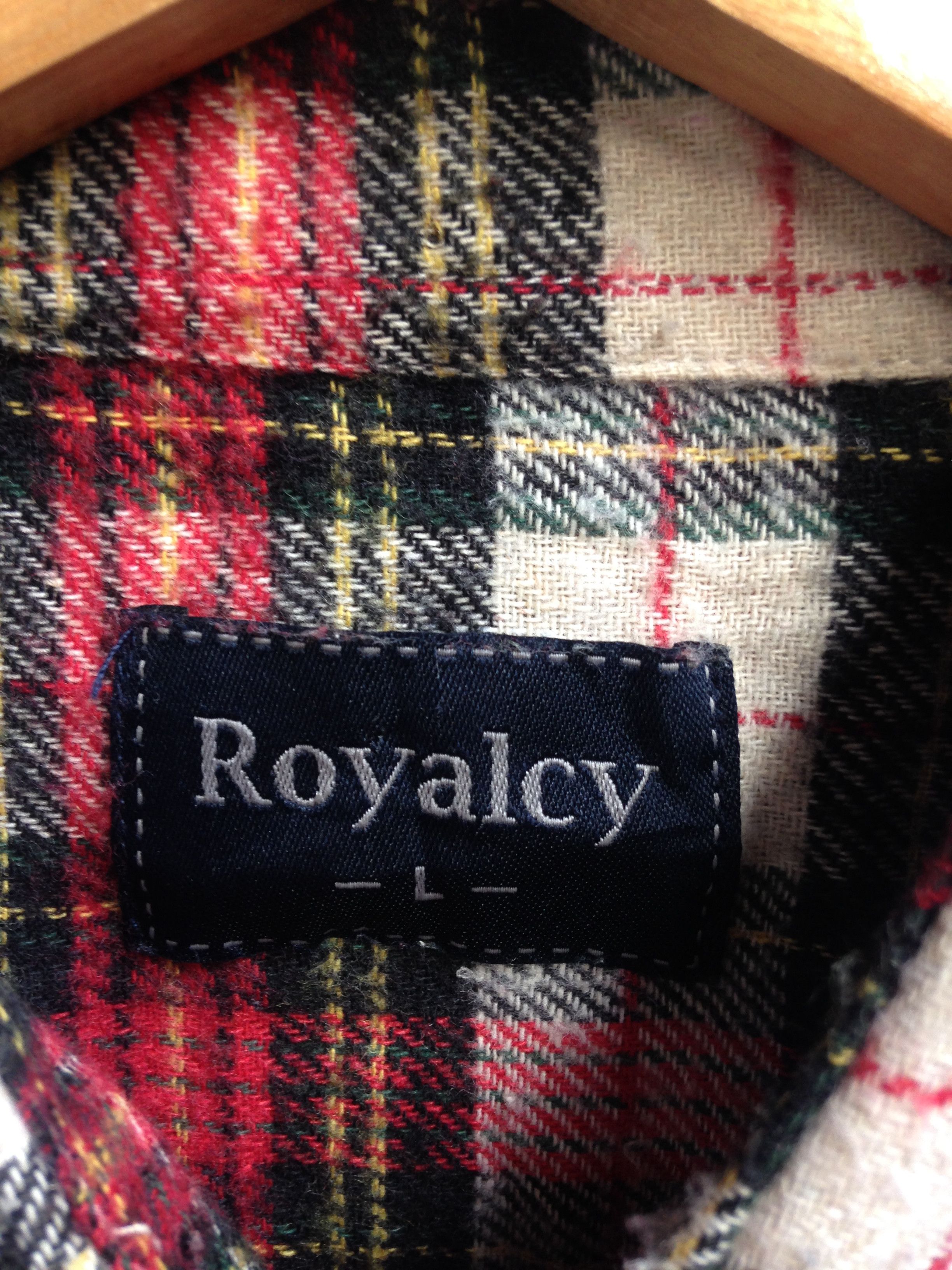 Flannel × Japanese Brand Royalcy Pocket Button Up Flannel Shirt Size US L / EU 52-54 / 3 - 5 Thumbnail
