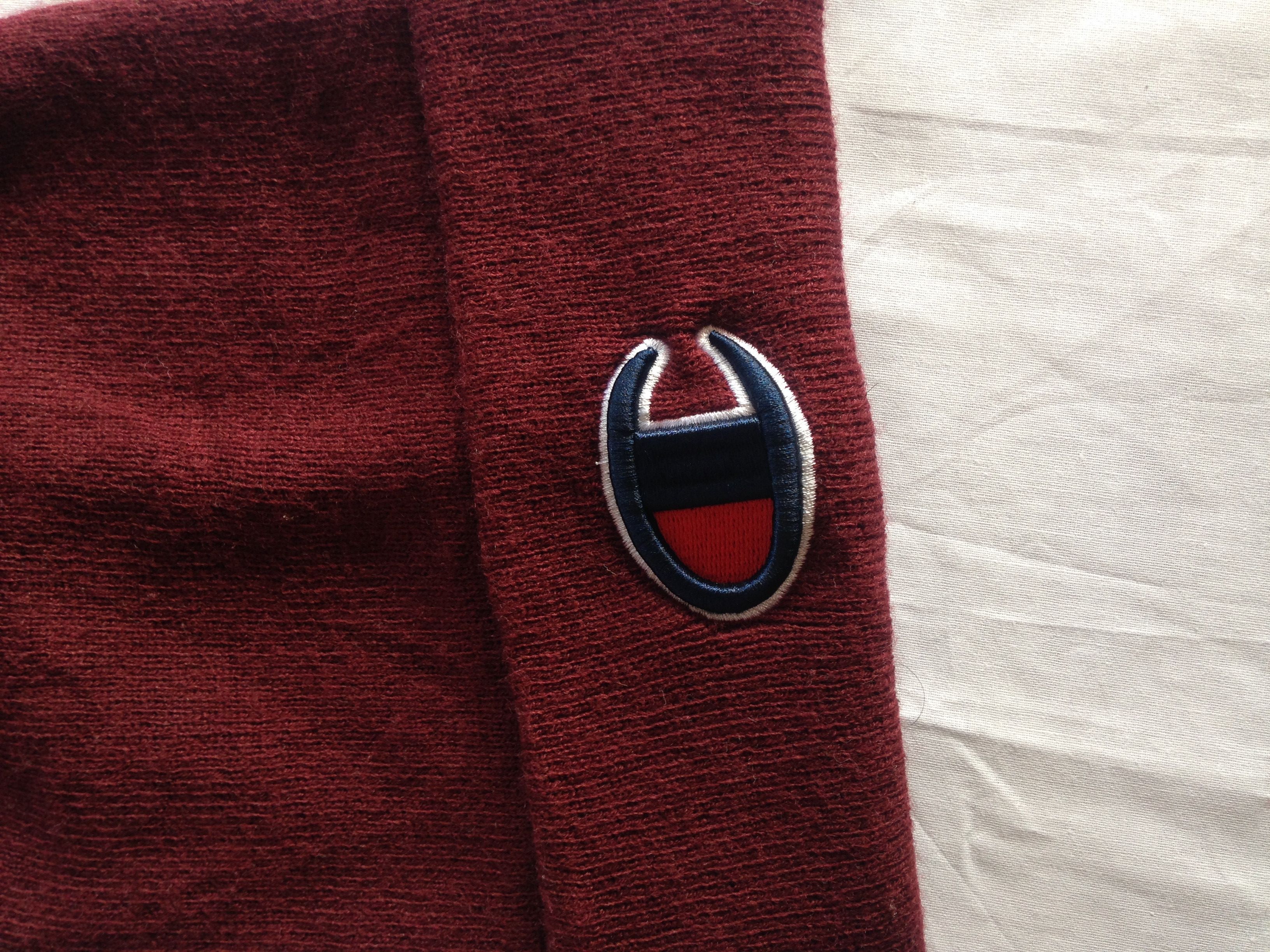Champion Champion Big Embroidered Logo Red Beanie Size ONE SIZE - 3 Thumbnail