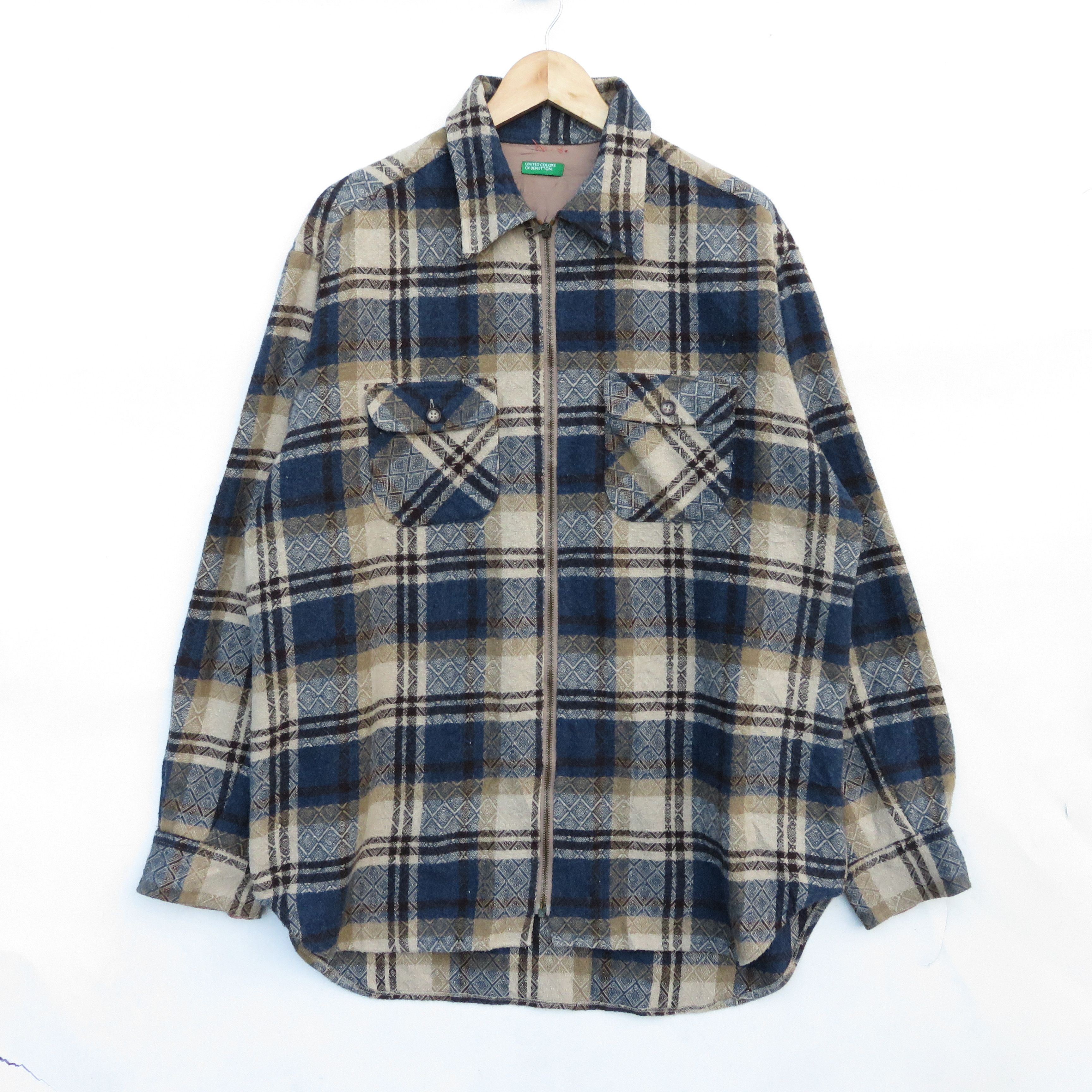 Flannel × Native Vintage Flannel Native Navajo Aztec Shirt Size US XL / EU 56 / 4 - 1 Thumbnail