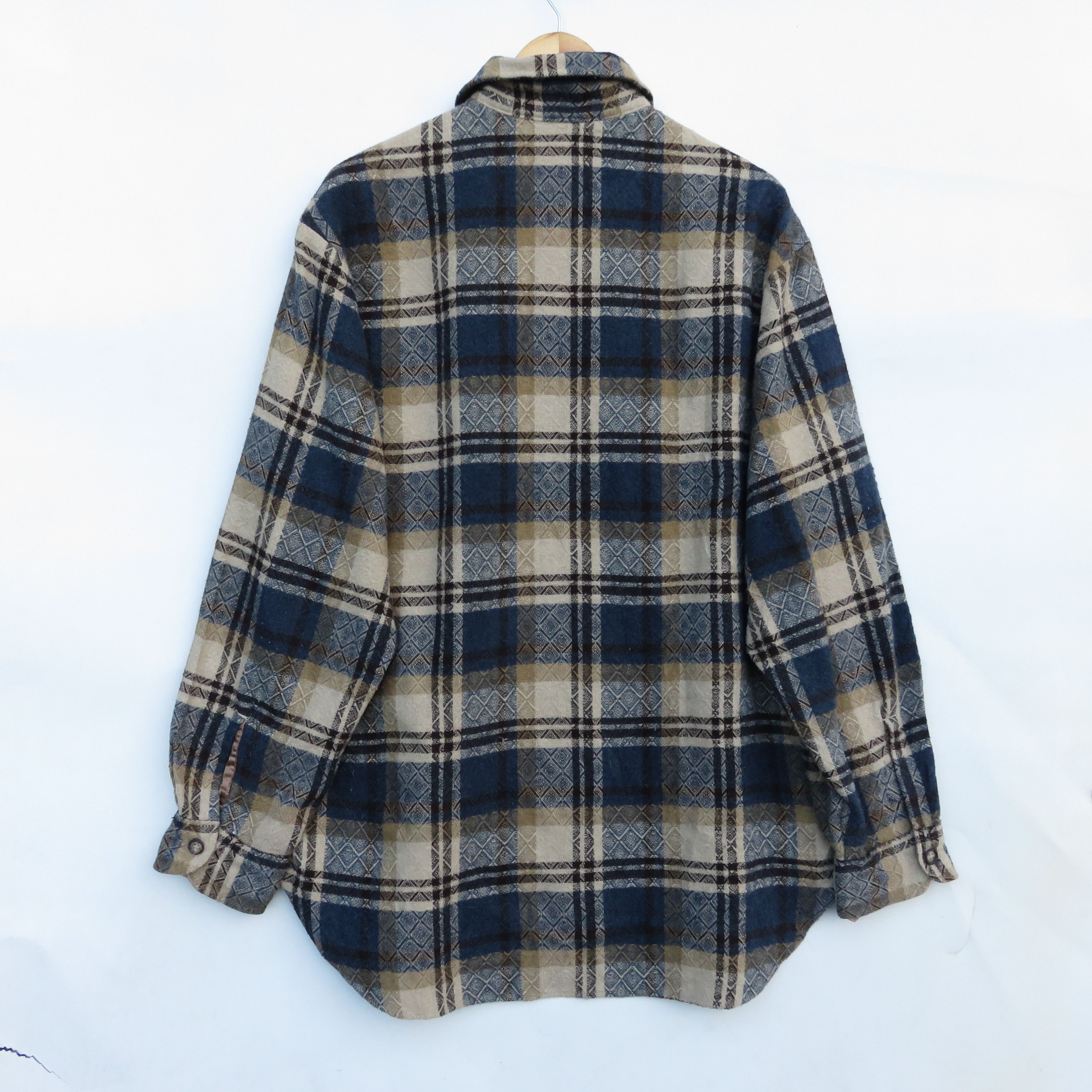 Flannel × Native Vintage Flannel Native Navajo Aztec Shirt Size US XL / EU 56 / 4 - 5 Thumbnail