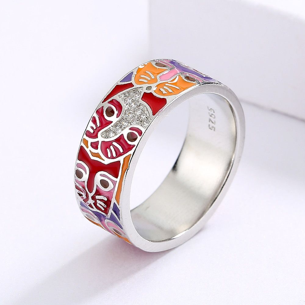 Jewelry Cat Face Ring Size ONE SIZE - 4 Thumbnail