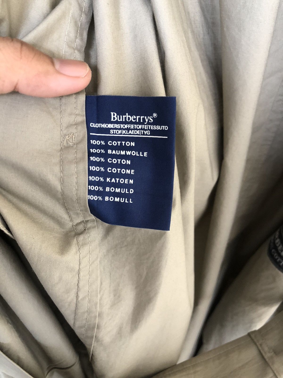 Burberry Vintage Burberry Prorsum Light Layer Trench Coat Size US L / EU 52-54 / 3 - 6 Thumbnail