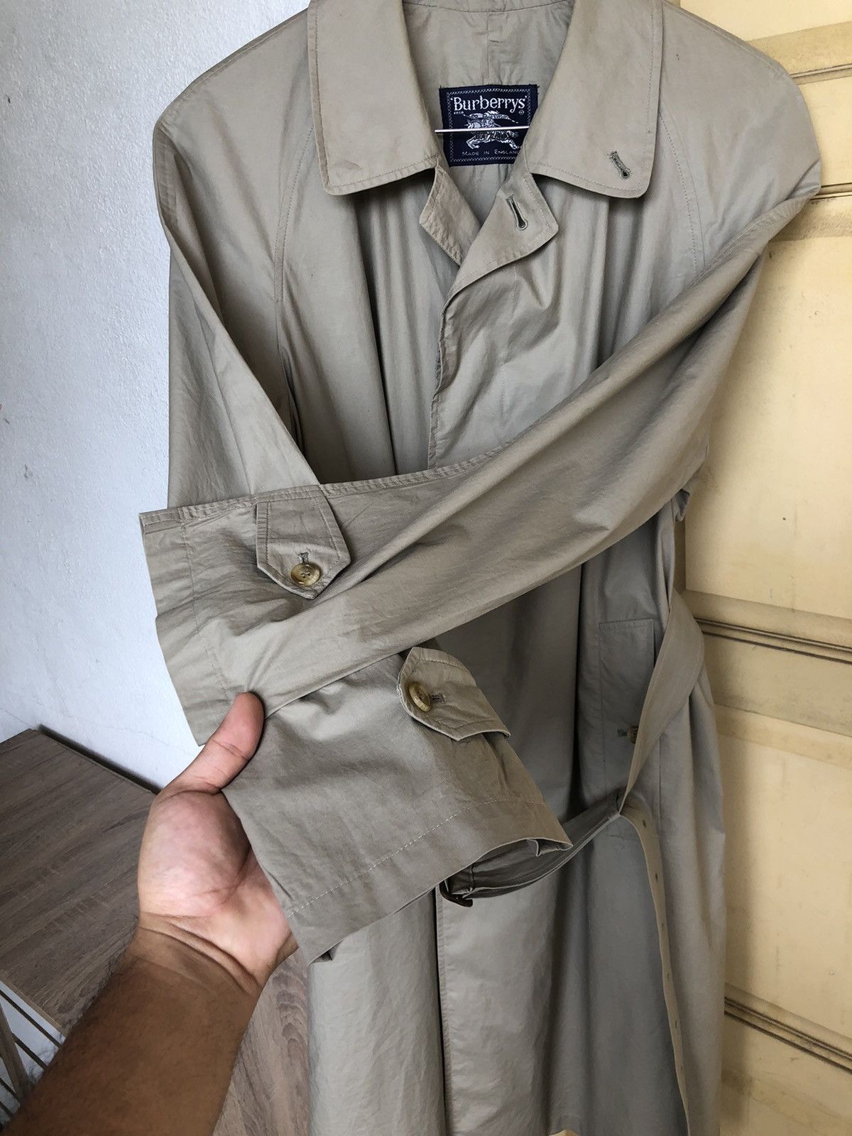 Burberry Vintage Burberry Prorsum Light Layer Trench Coat Size US L / EU 52-54 / 3 - 11 Thumbnail
