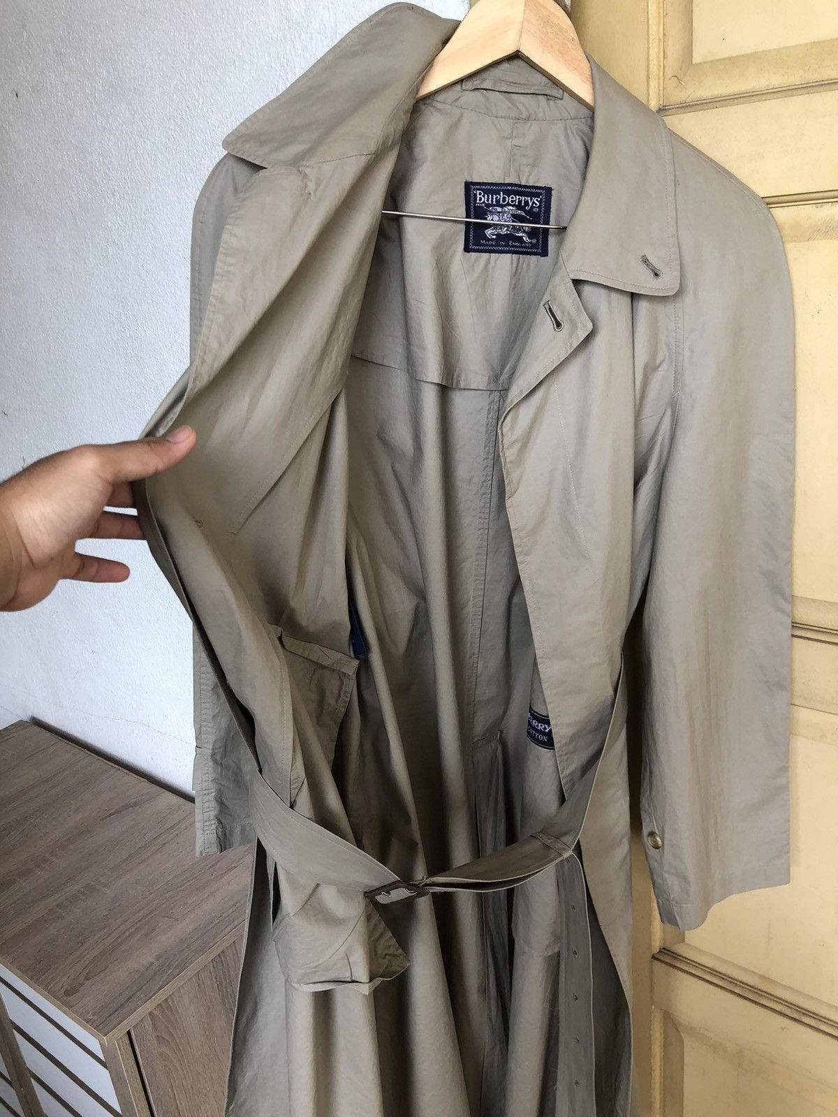 Burberry Vintage Burberry Prorsum Light Layer Trench Coat Size US L / EU 52-54 / 3 - 17 Thumbnail