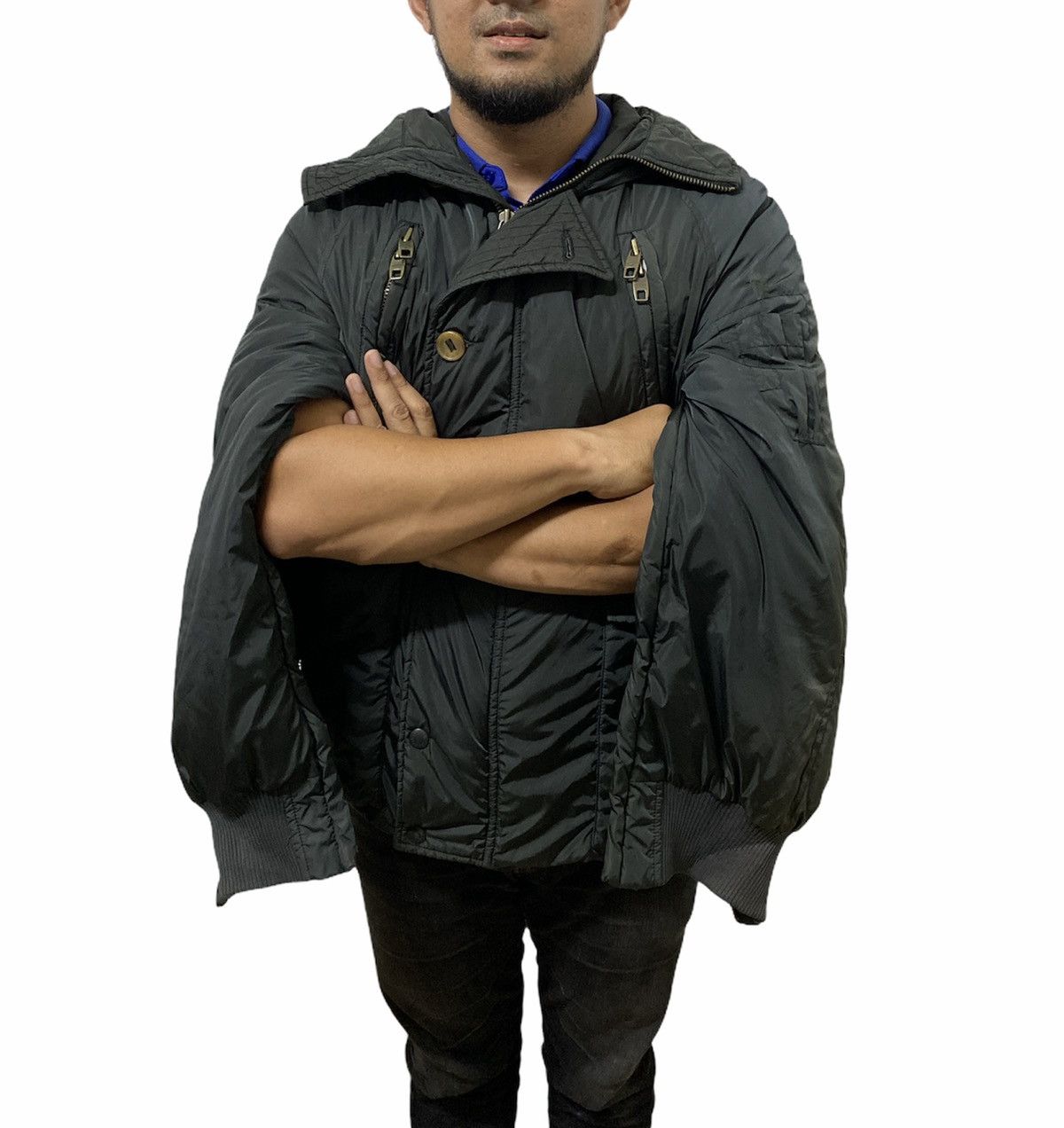 Griffin Griffin Puffer Down Jacket Full Zipper Design With Hoodie Size US S / EU 44-46 / 1 - 11 Thumbnail