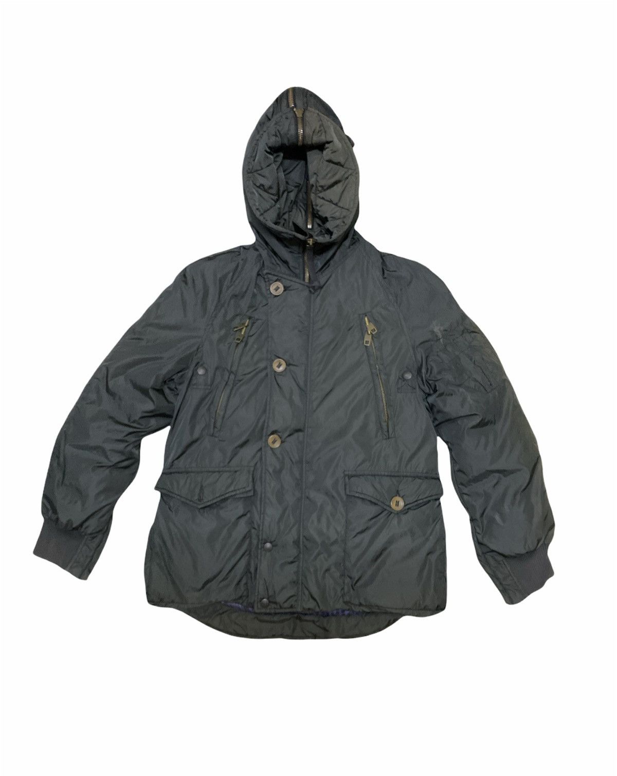 Griffin Griffin Puffer Down Jacket Full Zipper Design With Hoodie Size US S / EU 44-46 / 1 - 1 Thumbnail
