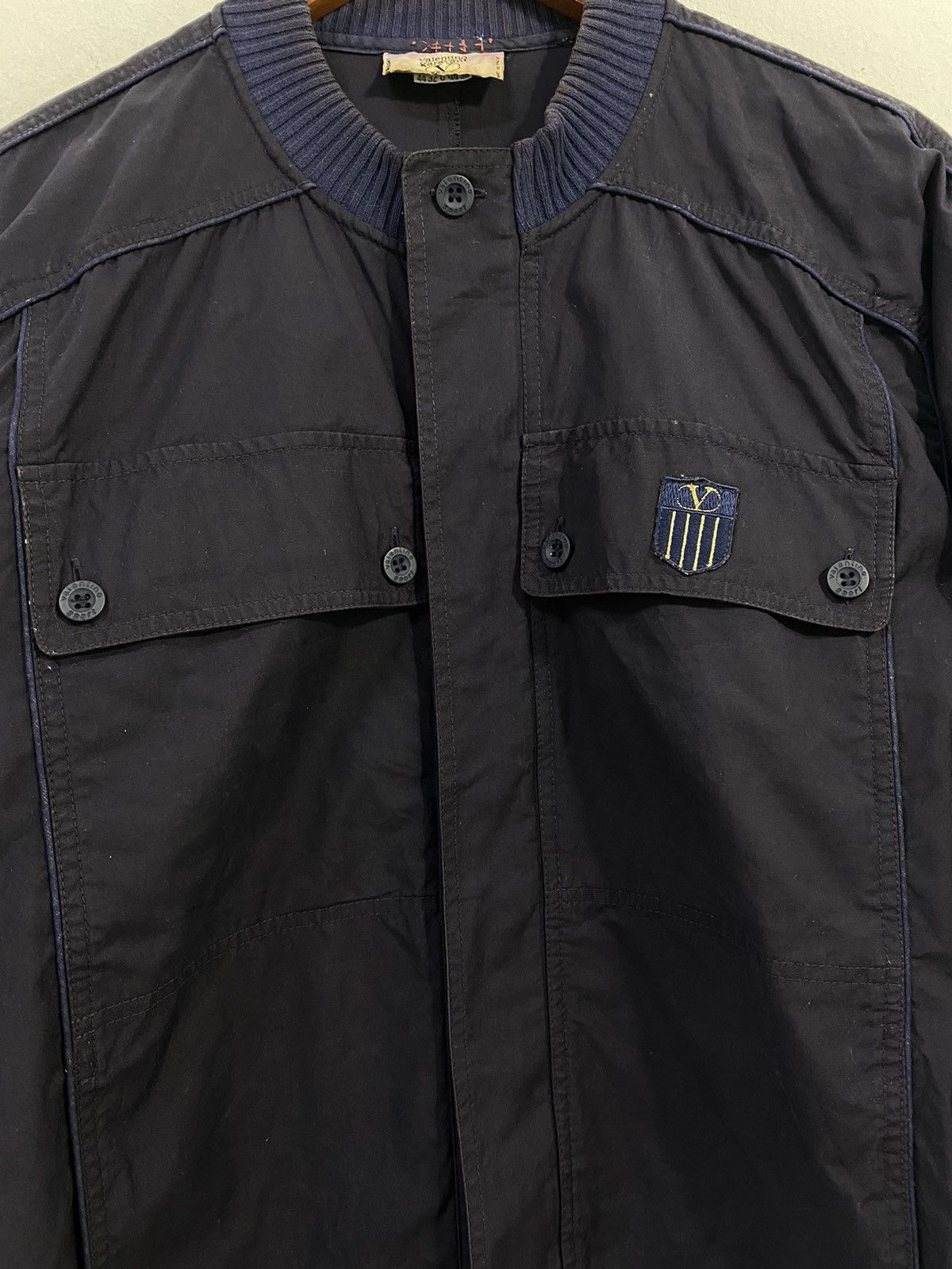Valentino Vintage Valentino Garavani Bomber Jacket Style Nice Design Size US S / EU 44-46 / 1 - 5 Thumbnail