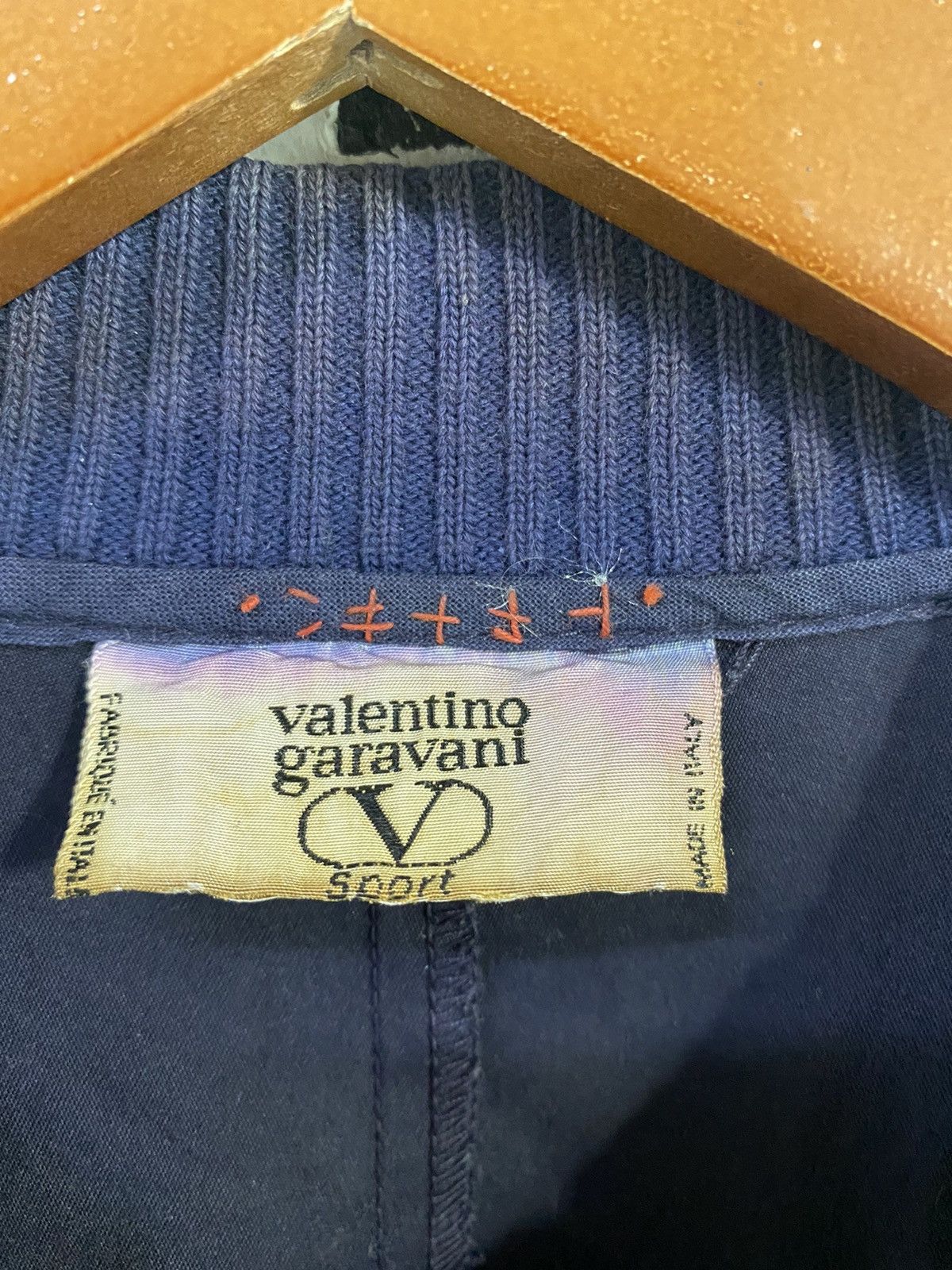 Valentino Vintage Valentino Garavani Bomber Jacket Style Nice Design Size US S / EU 44-46 / 1 - 3 Thumbnail