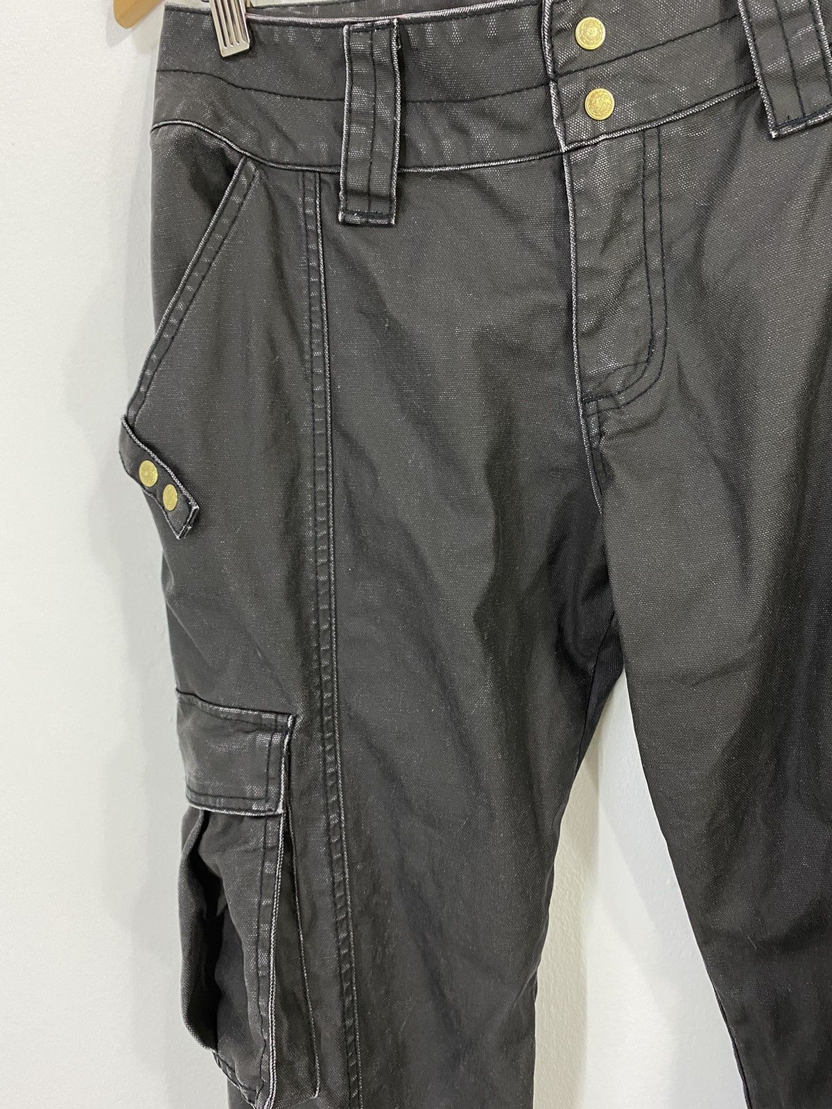 Japanese Brand Tactical Parachute Cargo Pant Multi Pocket Design Size US 32 / EU 48 - 11 Thumbnail