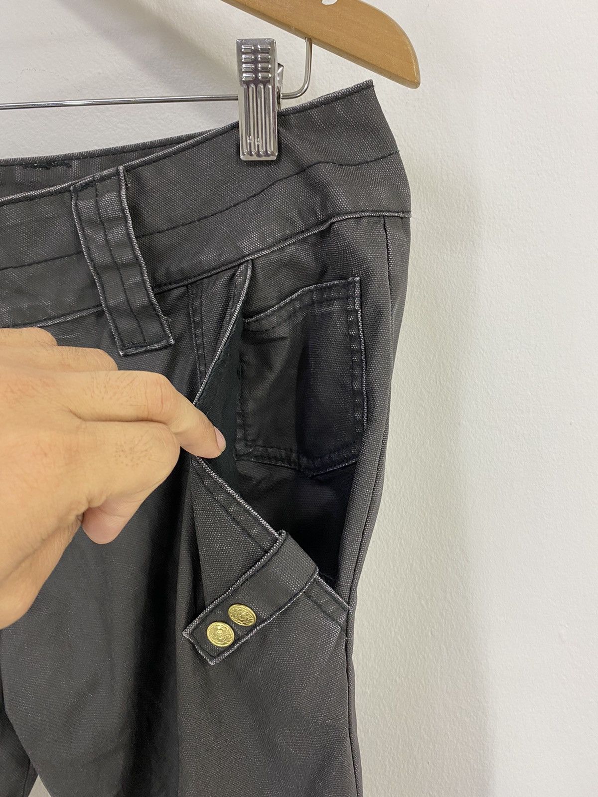 Japanese Brand Tactical Parachute Cargo Pant Multi Pocket Design Size US 32 / EU 48 - 4 Thumbnail